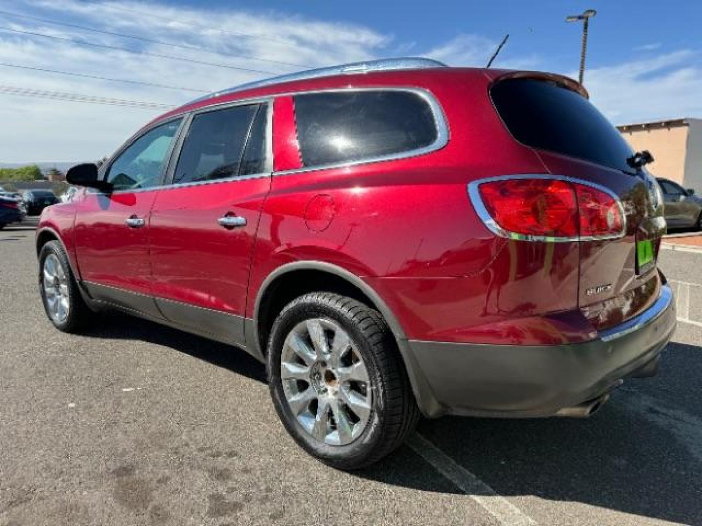 2011 Red Jewel Tintcoat /Ebony Leather Interi Buick Enclave CXL-2 FWD (5GAKRCED3BJ) with an 3.6L V6 DOHC 24V engine, 6-Speed Automatic Ov transmission, located at 940 North Main Street, Cedar City, UT, 84720, (435) 628-0023, 37.692936, -113.061897 - Photo#4