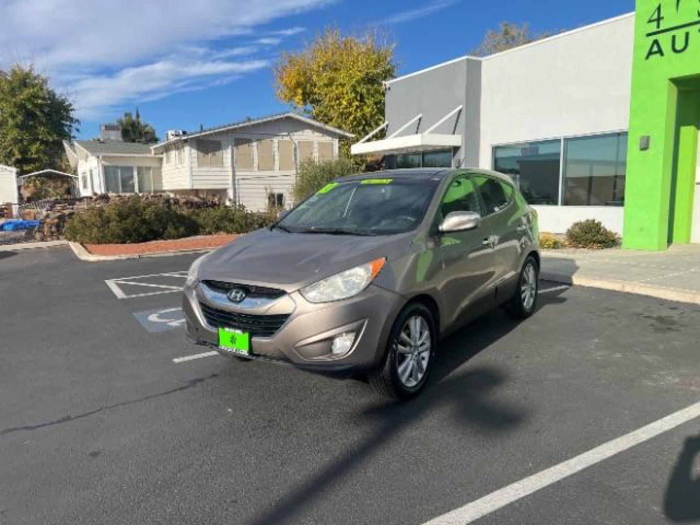 2010 Chai Bronze Metallic /Taupe Leather Interior Hyundai Tucson Limited 2WD (KM8JU3AC8AU) with an 2.4L L4 DOHC 16V engine, 6-Speed Automatic transmission, located at 940 North Main Street, Cedar City, UT, 84720, (435) 628-0023, 37.692936, -113.061897 - We specialize in helping ALL people get the best financing available. No matter your credit score, good, bad or none we can get you an amazing rate. Had a bankruptcy, divorce, or repossessions? We give you the green light to get your credit back on the road. Low down and affordable payments that fit - Photo#2