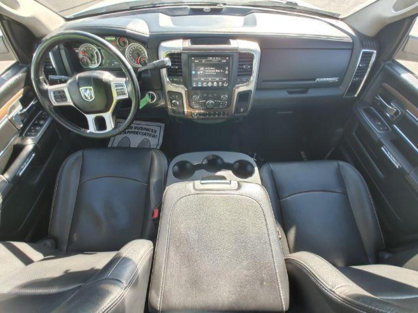 2017 Bright Silver Metallic Clear Coat /Black, leather RAM 2500 Laramie Crew Cab SWB 4WD (3C6UR5FL6HG) with an 6.7L L6 OHV 24V TURBO DIESEL engine, 6-Speed Automatic transmission, located at 1865 East Red Hills Pkwy, St. George, 84770, (435) 628-0023, 37.120850, -113.543640 - We specialize in helping ALL people get the best financing available. No matter your credit score, good, bad or none we can get you an amazing rate. Had a bankruptcy, divorce, or repossessions? We give you the green light to get your credit back on the road. Low down and affordable payments that fit - Photo#11