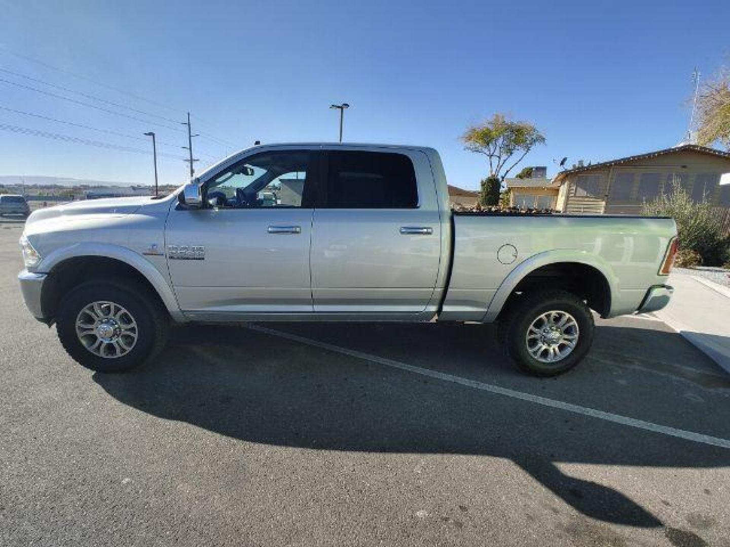 2017 Bright Silver Metallic Clear Coat /Black, leather RAM 2500 Laramie Crew Cab SWB 4WD (3C6UR5FL6HG) with an 6.7L L6 OHV 24V TURBO DIESEL engine, 6-Speed Automatic transmission, located at 1865 East Red Hills Pkwy, St. George, 84770, (435) 628-0023, 37.120850, -113.543640 - We specialize in helping ALL people get the best financing available. No matter your credit score, good, bad or none we can get you an amazing rate. Had a bankruptcy, divorce, or repossessions? We give you the green light to get your credit back on the road. Low down and affordable payments that fit - Photo#3