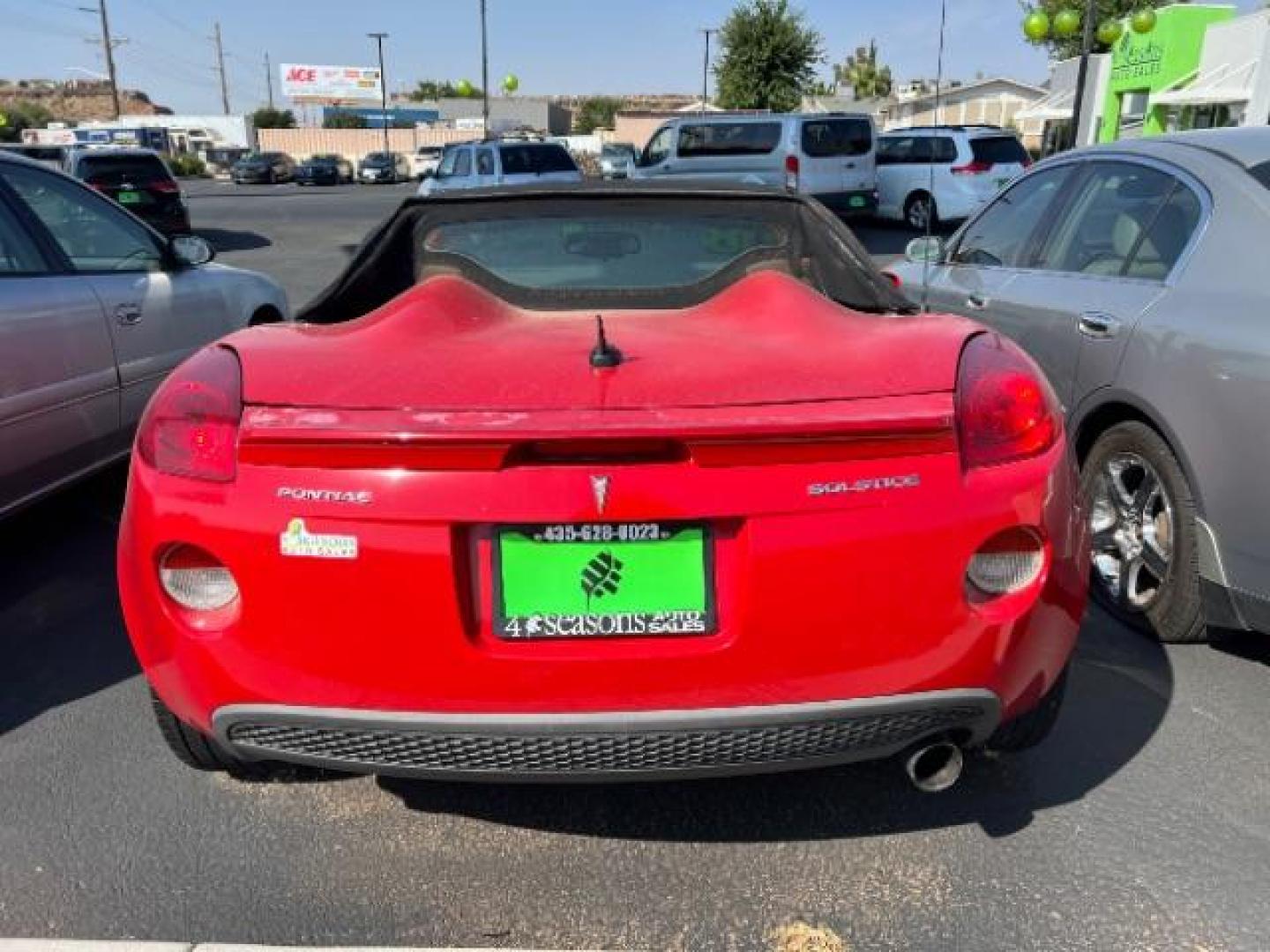 2008 Red /Ebony Cloth Interior Pontiac Solstice Base (1G2MC35B18Y) with an 2.4L L4 DOHC 16V engine, 5-Speed Automatic transmission, located at 1865 East Red Hills Pkwy, St. George, 84770, (435) 628-0023, 37.120850, -113.543640 - This vehicle is a Mechanic Special. This means it will need some love. Runs a drives fine but has body damage, leaks or other mechanical issues. It did NOT pass our 50 point inspection. Get a great deal on a less than perfect car. These cars do NOT qualify for our in house financing. Cash and carry, - Photo#4