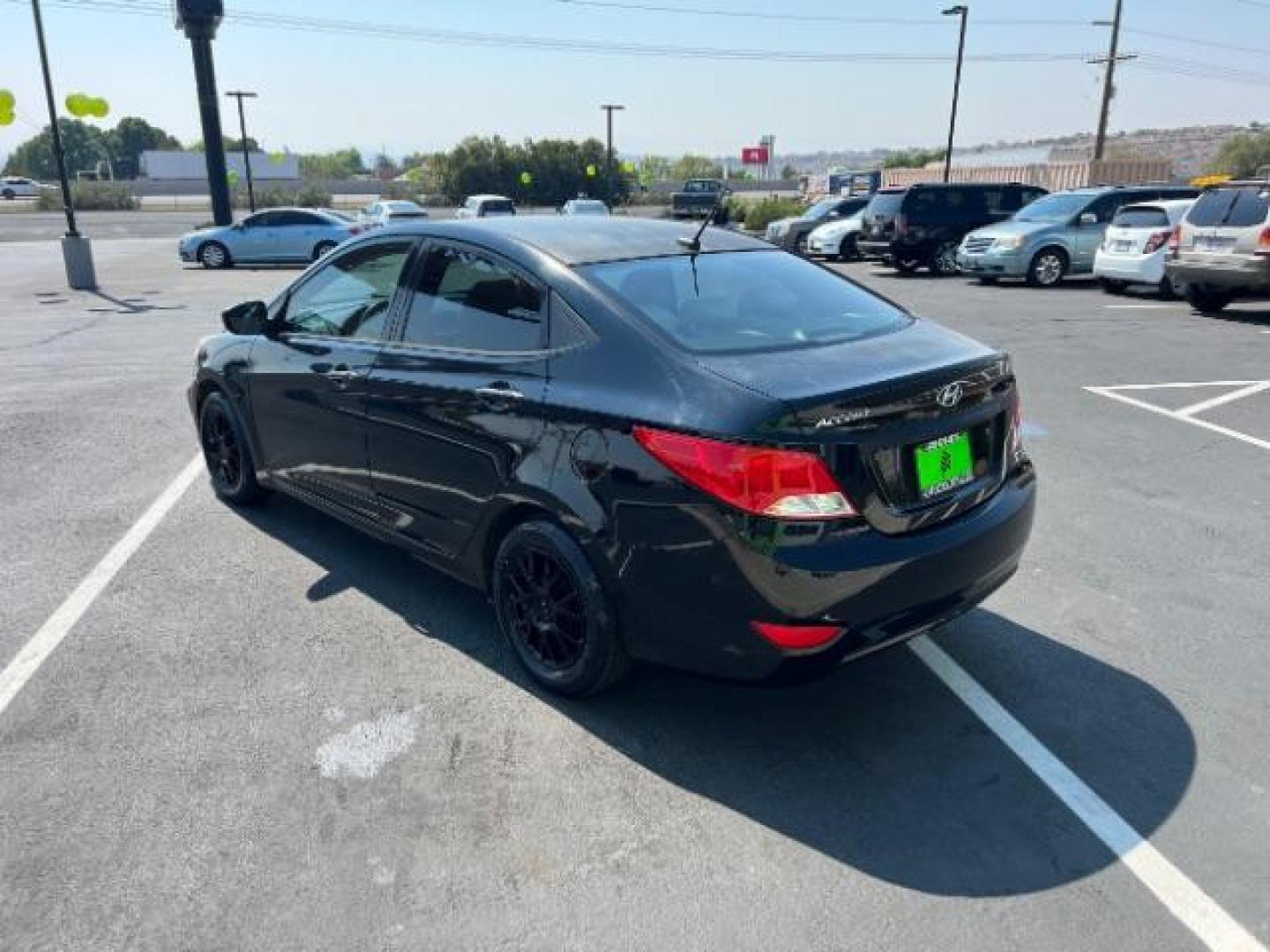 2016 Ultra Black /Beige, cloth Hyundai Accent SE 4-Door 6A (KMHCT4AE7GU) with an 1.6L L4 DOHC 16V engine, 6 Speed manual transmission, located at 940 North Main Street, Cedar City, UT, 84720, (435) 628-0023, 37.692936, -113.061897 - We specialize in helping ALL people get the best financing available. No matter your credit score, good, bad or none we can get you an amazing rate. Had a bankruptcy, divorce, or repossessions? We give you the green light to get your credit back on the road. Low down and affordable payments that fit - Photo#6