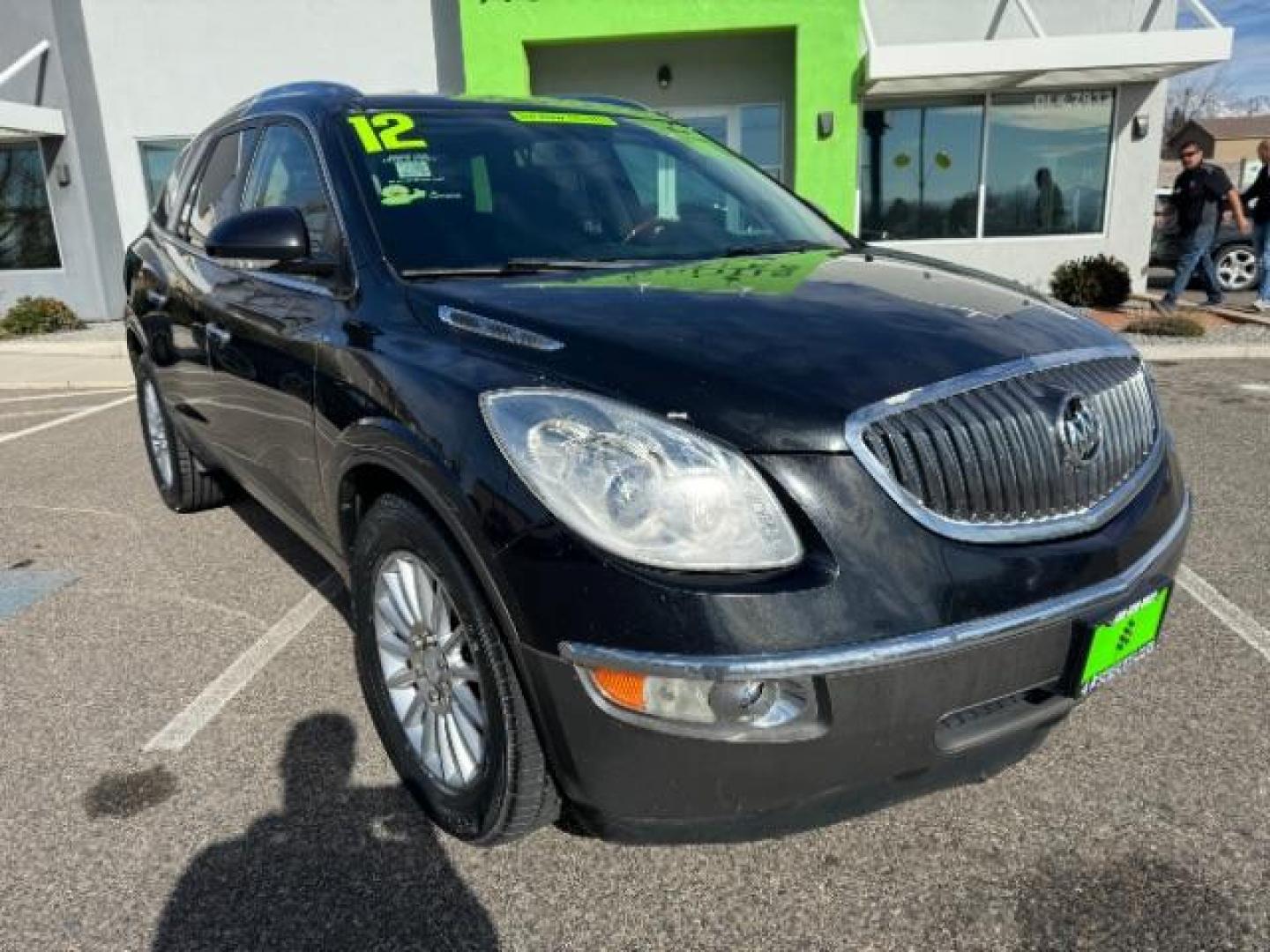 2012 Carbon Black Metallic /Ebony Cloth Interior Buick Enclave Convenience AWD (5GAKVBEDXCJ) with an 3.6L V6 DOHC 24V engine, 6-Speed Automatic Overdrive transmission, located at 940 North Main Street, Cedar City, UT, 84720, (435) 628-0023, 37.692936, -113.061897 - Photo#1