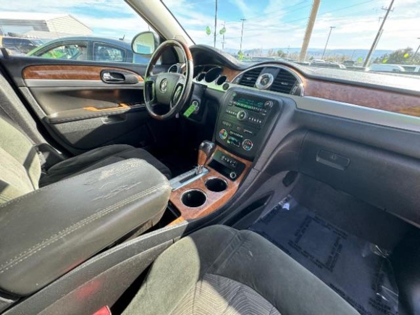 2012 Carbon Black Metallic /Ebony Cloth Interior Buick Enclave Convenience AWD (5GAKVBEDXCJ) with an 3.6L V6 DOHC 24V engine, 6-Speed Automatic Overdrive transmission, located at 940 North Main Street, Cedar City, UT, 84720, (435) 628-0023, 37.692936, -113.061897 - Photo#31