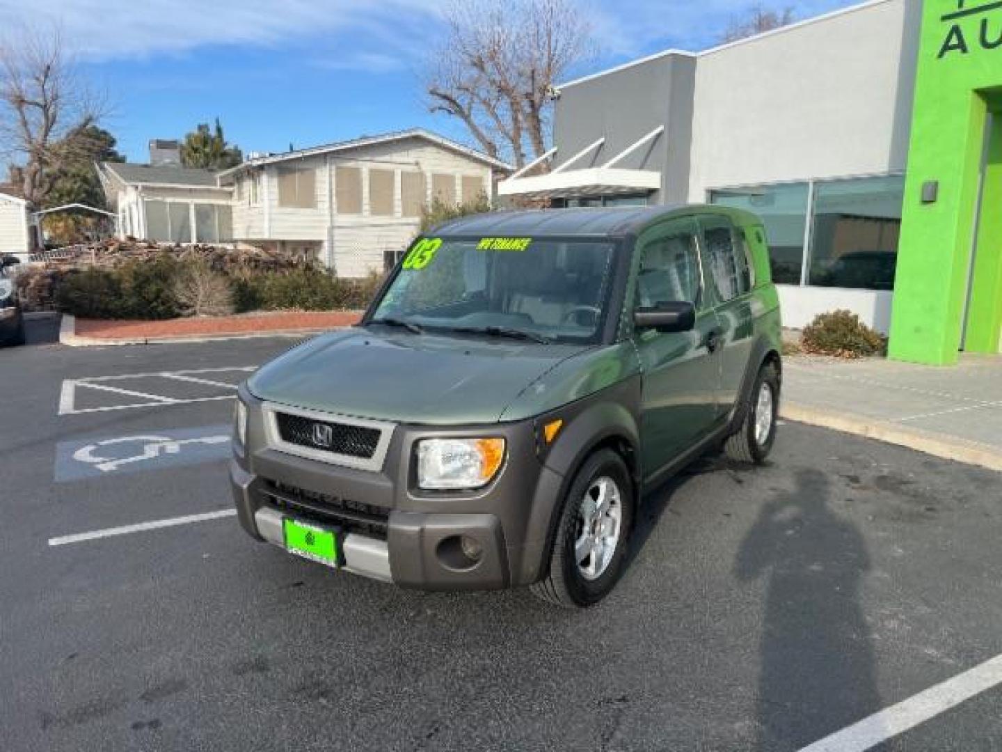 2003 Galapagos Green Meta /Black/Gray Cloth Int Honda Element EX 2WD (5J6YH18533L) with an 2.4L L4 DOHC 16V engine, 5 speed automatic transmission, located at 1865 East Red Hills Pkwy, St. George, 84770, (435) 628-0023, 37.120850, -113.543640 - We specialize in helping ALL people get the best financing available. No matter your credit score, good, bad or none we can get you an amazing rate. Had a bankruptcy, divorce, or repossessions? We give you the green light to get your credit back on the road. Low down and affordable payments that fit - Photo#2