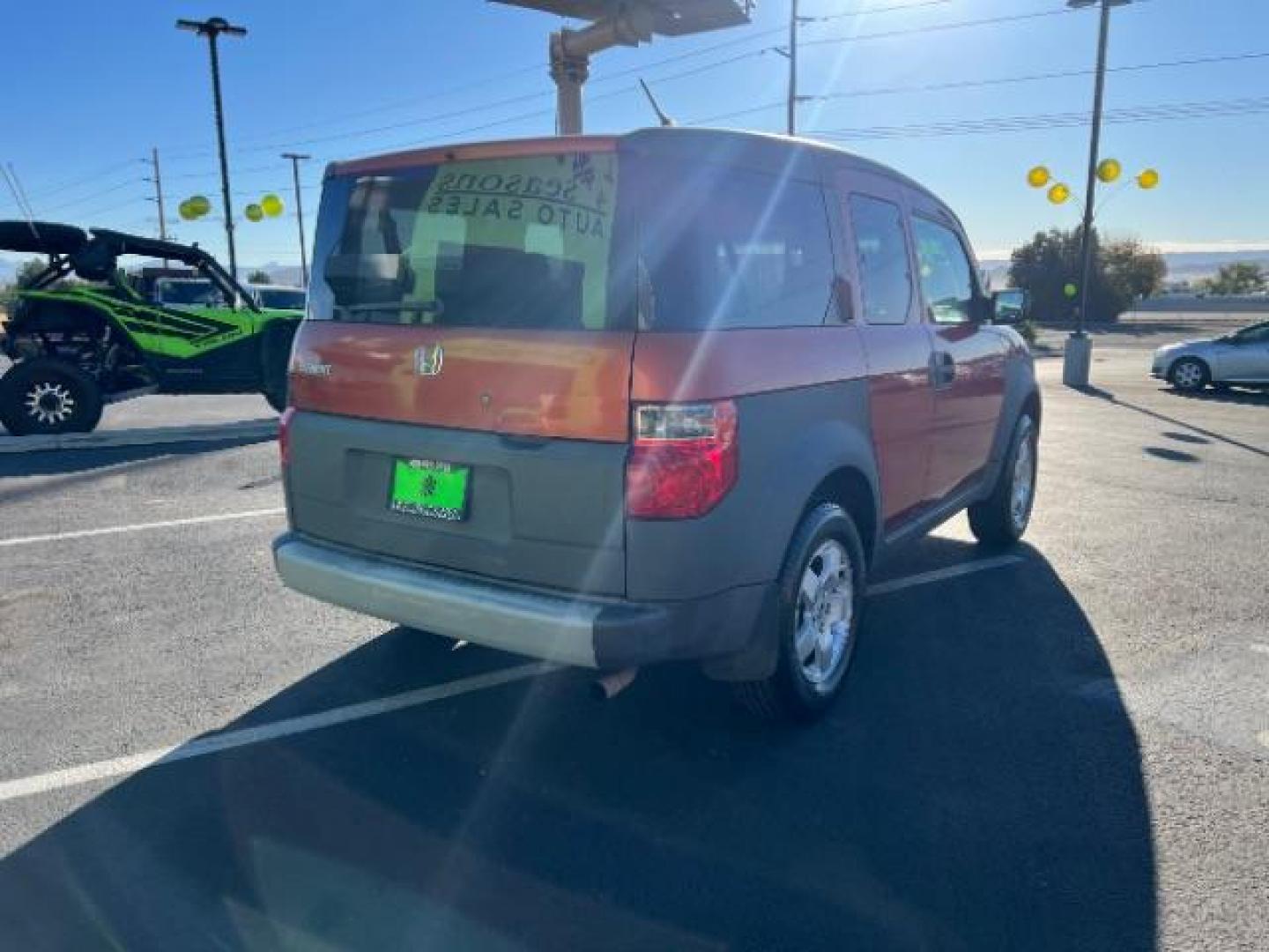 2004 Sunset Orange Pearl /Black/Gray Cloth Int Honda Element EX 2WD AT (5J6YH185X4L) with an 2.4L L4 DOHC 16V engine, 4-Speed Automatic transmission, located at 940 North Main Street, Cedar City, UT, 84720, (435) 628-0023, 37.692936, -113.061897 - We specialize in helping ALL people get the best financing available. No matter your credit score, good, bad or none we can get you an amazing rate. Had a bankruptcy, divorce, or repossessions? We give you the green light to get your credit back on the road. Low down and affordable payments that fit - Photo#6