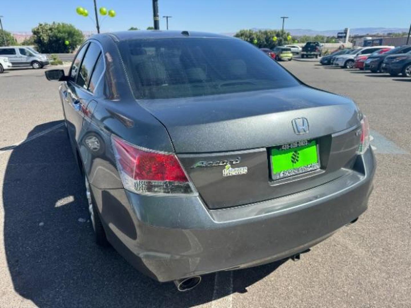 2009 Polished Metal Metal /Gray Leather Interio Honda Accord EX-L V-6 Sedan AT (1HGCP36809A) with an 3.5L V6 SOHC 24V engine, 5-Speed Automatic transmission, located at 1865 East Red Hills Pkwy, St. George, 84770, (435) 628-0023, 37.120850, -113.543640 - Photo#6