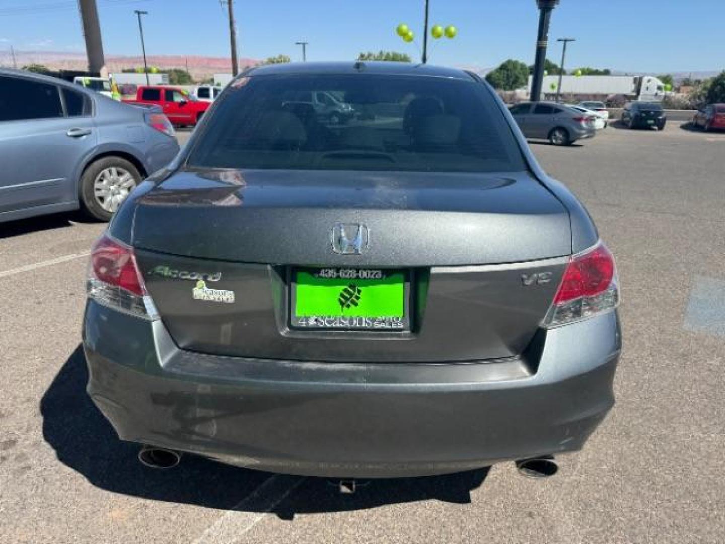 2009 Polished Metal Metal /Gray Leather Interio Honda Accord EX-L V-6 Sedan AT (1HGCP36809A) with an 3.5L V6 SOHC 24V engine, 5-Speed Automatic transmission, located at 1865 East Red Hills Pkwy, St. George, 84770, (435) 628-0023, 37.120850, -113.543640 - Photo#7