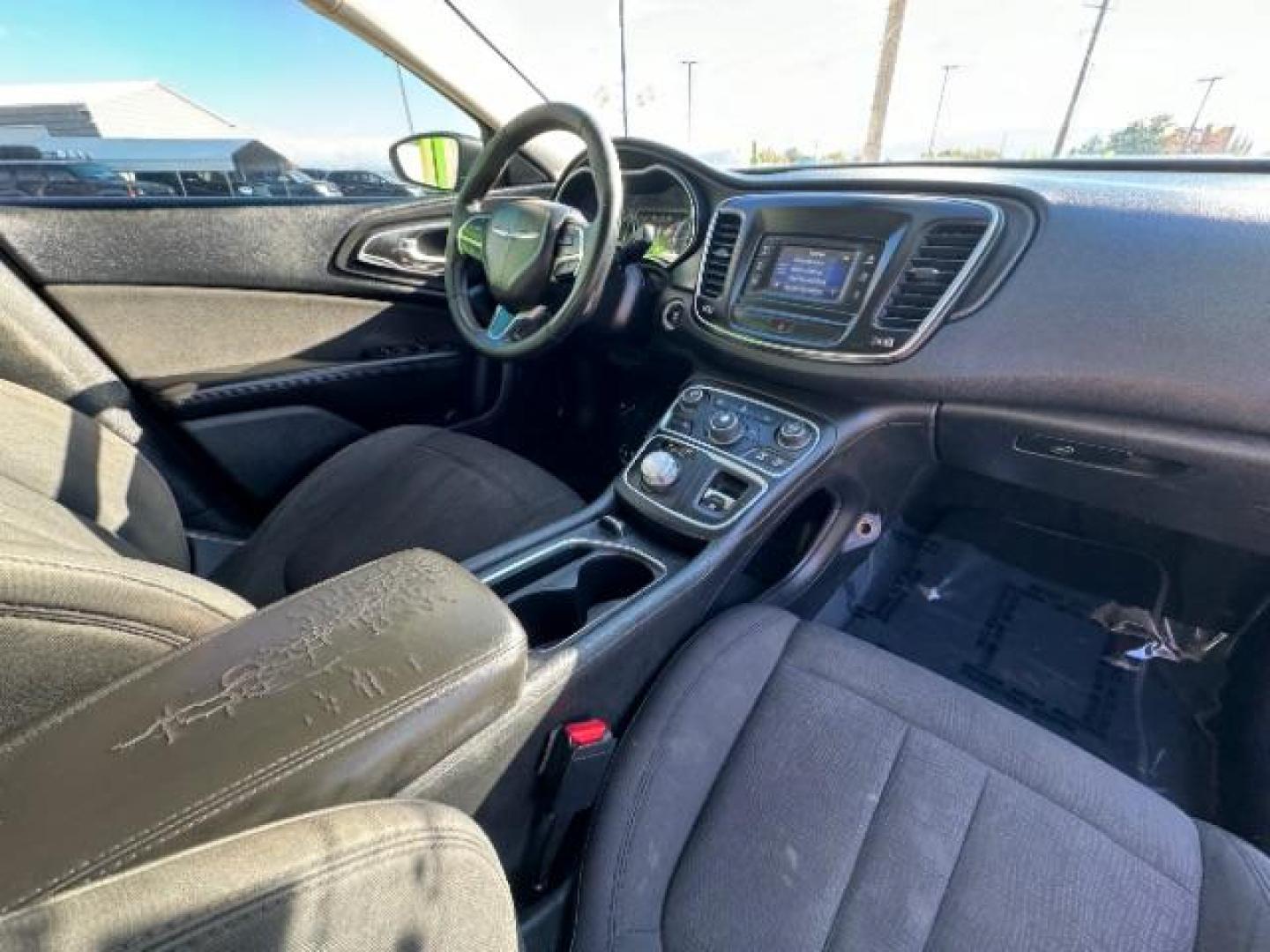 2015 Granite Crystal Met CC /Black Chrysler 200 Limited (1C3CCCAB5FN) with an 2.4L L4 DOHC 16V engine, 9-Speed Automatic transmission, located at 940 North Main Street, Cedar City, UT, 84720, (435) 628-0023, 37.692936, -113.061897 - We specialize in helping ALL people get the best financing available. No matter your credit score, good, bad or none we can get you an amazing rate. Had a bankruptcy, divorce, or repossessions? We give you the green light to get your credit back on the road. Low down and affordable payments that fit - Photo#33