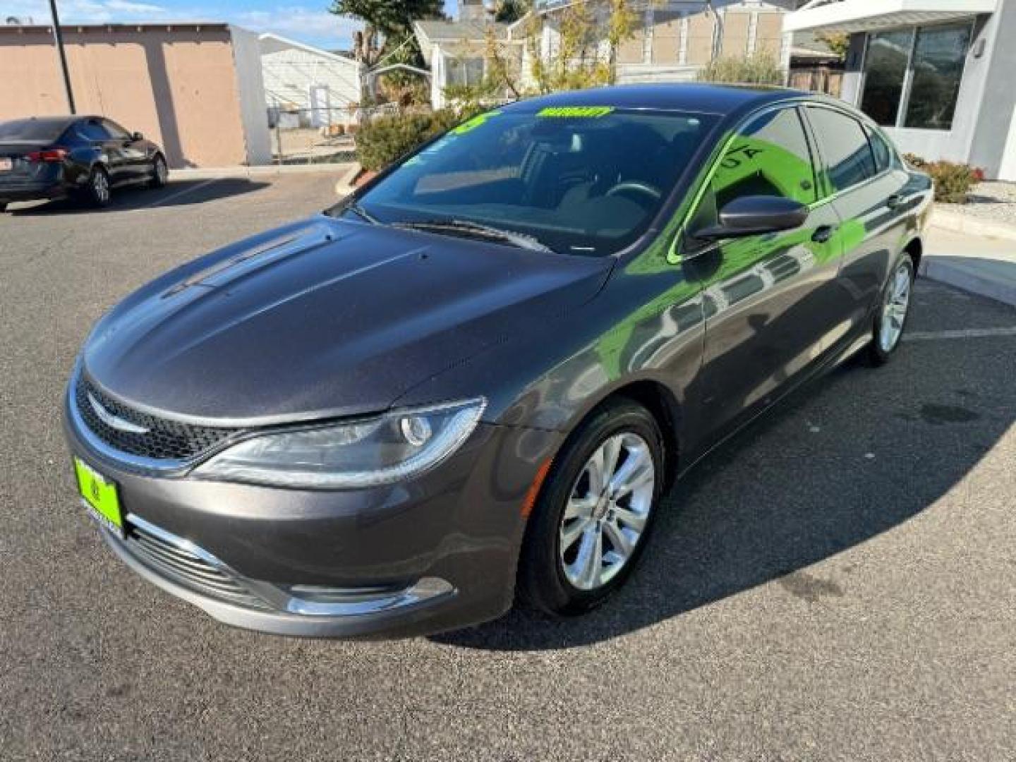 2015 Granite Crystal Met CC /Black Chrysler 200 Limited (1C3CCCAB5FN) with an 2.4L L4 DOHC 16V engine, 9-Speed Automatic transmission, located at 940 North Main Street, Cedar City, UT, 84720, (435) 628-0023, 37.692936, -113.061897 - We specialize in helping ALL people get the best financing available. No matter your credit score, good, bad or none we can get you an amazing rate. Had a bankruptcy, divorce, or repossessions? We give you the green light to get your credit back on the road. Low down and affordable payments that fit - Photo#3