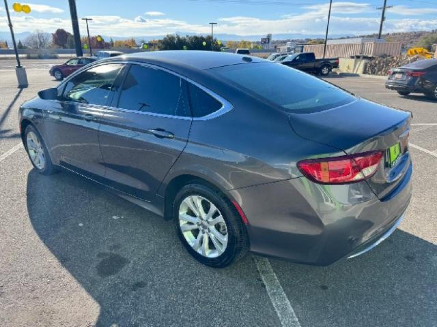 2015 Granite Crystal Met CC /Black Chrysler 200 Limited (1C3CCCAB5FN) with an 2.4L L4 DOHC 16V engine, 9-Speed Automatic transmission, located at 940 North Main Street, Cedar City, UT, 84720, (435) 628-0023, 37.692936, -113.061897 - We specialize in helping ALL people get the best financing available. No matter your credit score, good, bad or none we can get you an amazing rate. Had a bankruptcy, divorce, or repossessions? We give you the green light to get your credit back on the road. Low down and affordable payments that fit - Photo#6