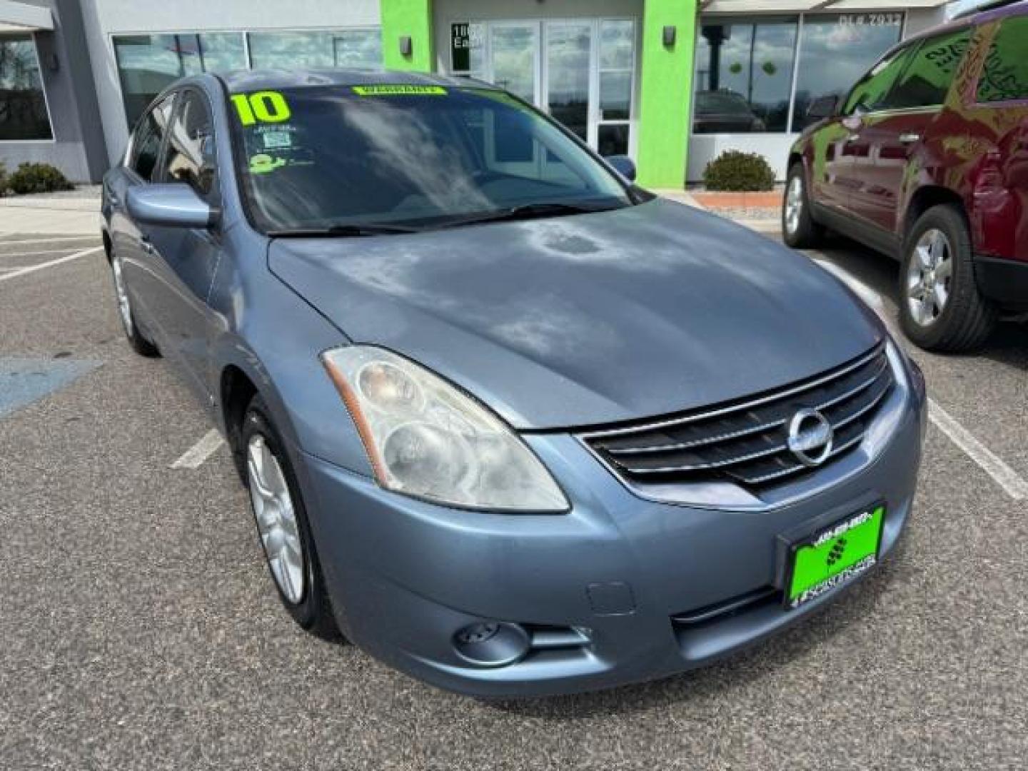 2010 Ocean Gray Metallic /Charcoal Cloth Interior Nissan Altima 2.5 S (1N4AL2AP2AN) with an 2.5L L4 DOHC 16V engine, Continuously Variable Transmission transmission, located at 940 North Main Street, Cedar City, UT, 84720, (435) 628-0023, 37.692936, -113.061897 - Photo#1