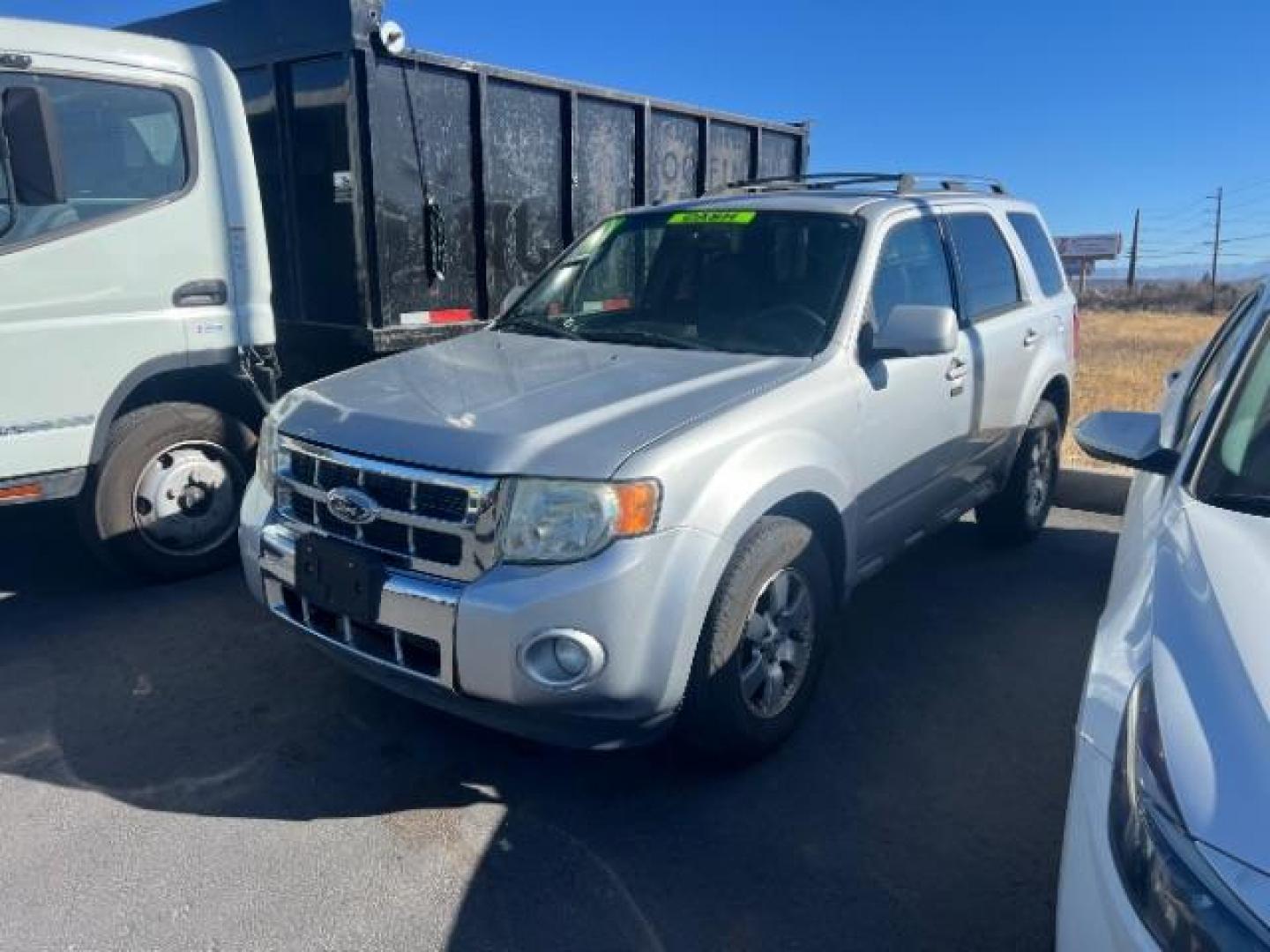 2011 Ingot Silver Metalli /Charcoal Black Leath Ford Escape Limited FWD (1FMCU0EG7BK) with an 3.0L V6 DOHC 24V engine, 6-Speed Automatic transmission, located at 1865 East Red Hills Pkwy, St. George, 84770, (435) 628-0023, 37.120850, -113.543640 - This vehicle is a Mechanic Special. This means it will need some love. Runs a drives fine but has body damage, leaks or other mechanical issues. It did NOT pass our 50 point inspection. Get a great deal on a less than perfect car. These cars do NOT qualify for our in house financing. Cash and carry, - Photo#2