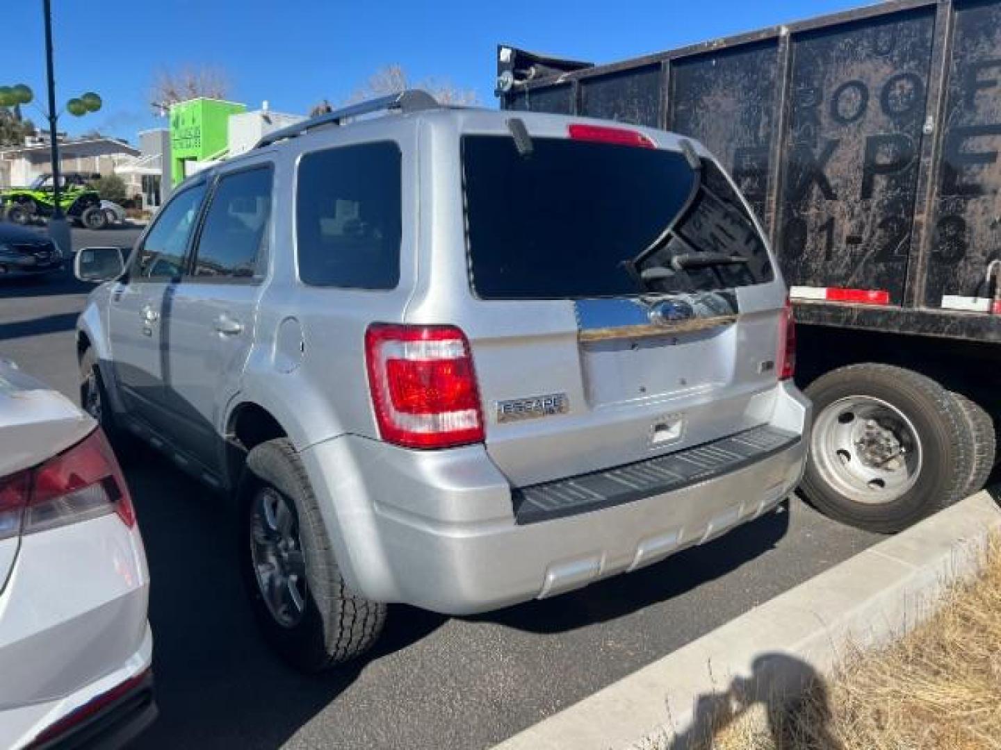 2011 Ingot Silver Metalli /Charcoal Black Leath Ford Escape Limited FWD (1FMCU0EG7BK) with an 3.0L V6 DOHC 24V engine, 6-Speed Automatic transmission, located at 1865 East Red Hills Pkwy, St. George, 84770, (435) 628-0023, 37.120850, -113.543640 - This vehicle is a Mechanic Special. This means it will need some love. Runs a drives fine but has body damage, leaks or other mechanical issues. It did NOT pass our 50 point inspection. Get a great deal on a less than perfect car. These cars do NOT qualify for our in house financing. Cash and carry, - Photo#3