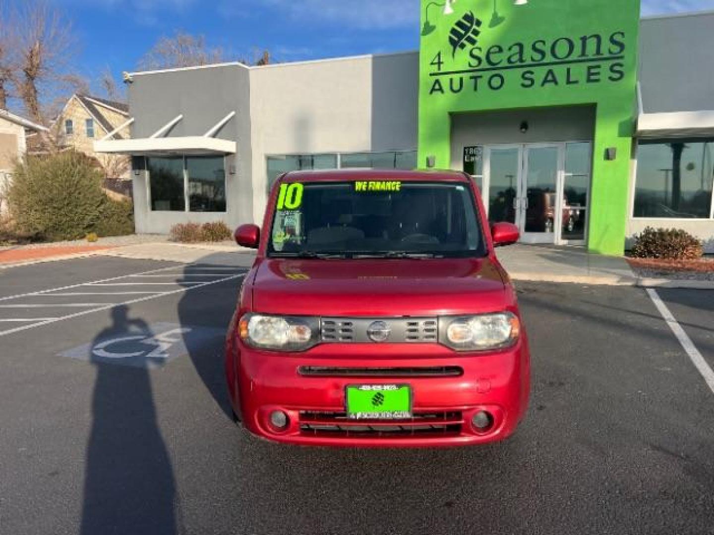 2010 Scarlet Red Metallic /Black Cloth Interior Nissan cube 1.8 SL (JN8AZ2KR1AT) with an 1.8L L4 DOHC 16V engine, Continuously Variabl transmission, located at 1865 East Red Hills Pkwy, St. George, 84770, (435) 628-0023, 37.120850, -113.543640 - We specialize in helping ALL people get the best financing available. No matter your credit score, good, bad or none we can get you an amazing rate. Had a bankruptcy, divorce, or repossessions? We give you the green light to get your credit back on the road. Low down and affordable payments that fit - Photo#1