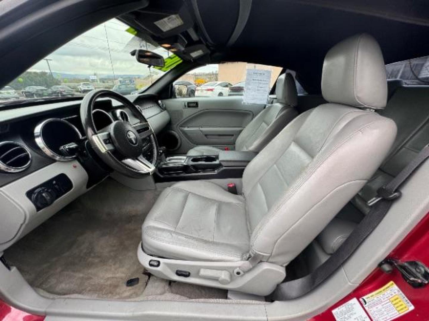 2006 Red Fire Metallic wi /Dark Charcoal/Red Le Ford Mustang V6 Deluxe Convertibl (1ZVFT84N065) with an 4.0L V6 SOHC 12V engine, 5-Speed Automatic transmission, located at 1865 East Red Hills Pkwy, St. George, 84770, (435) 628-0023, 37.120850, -113.543640 - We specialize in helping ALL people get the best financing available. No matter your credit score, good, bad or none we can get you an amazing rate. Had a bankruptcy, divorce, or repossessions? We give you the green light to get your credit back on the road. Low down and affordable payments that fit - Photo#11