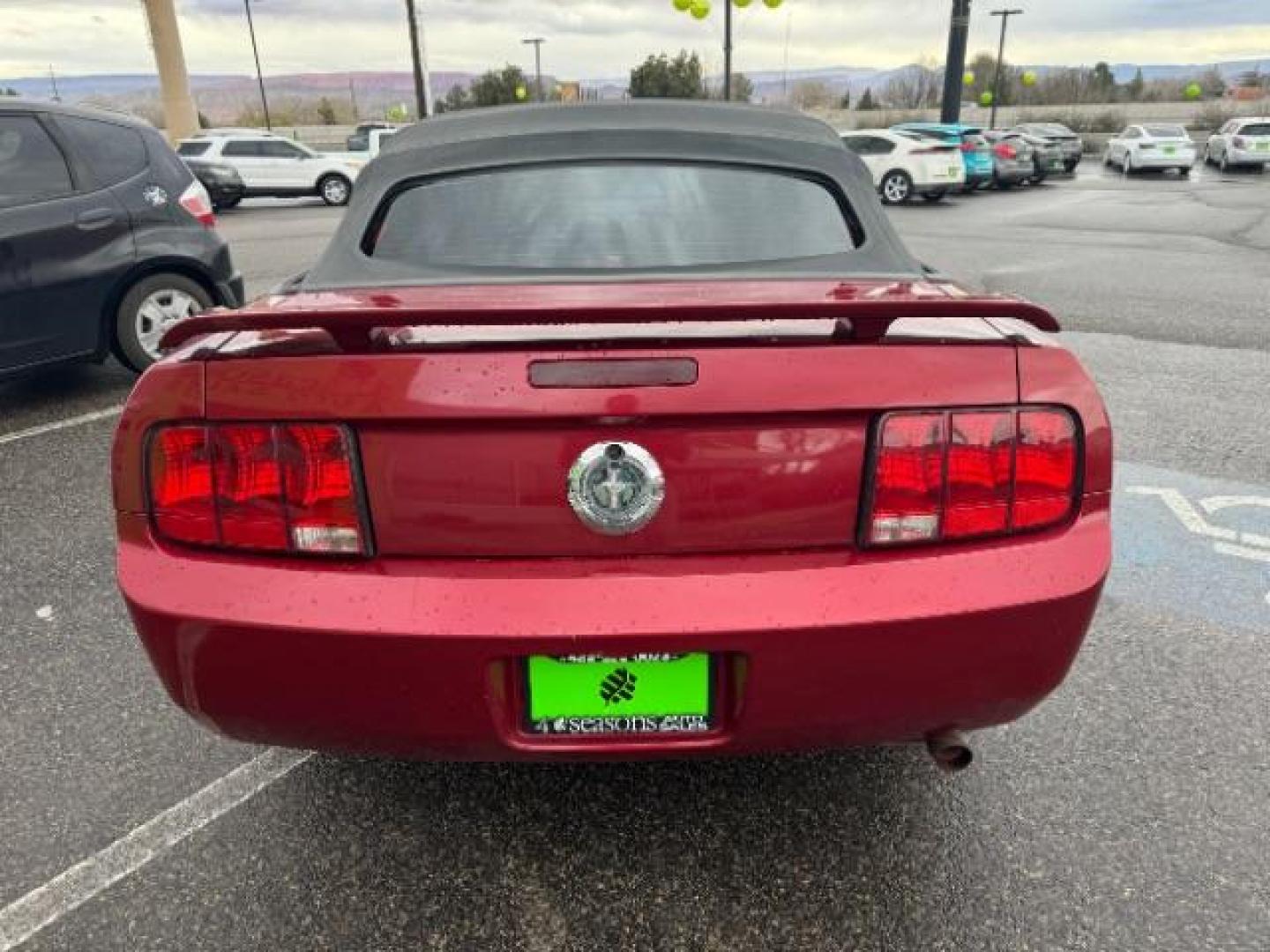 2006 Red Fire Metallic wi /Dark Charcoal/Red Le Ford Mustang V6 Deluxe Convertibl (1ZVFT84N065) with an 4.0L V6 SOHC 12V engine, 5-Speed Automatic transmission, located at 1865 East Red Hills Pkwy, St. George, 84770, (435) 628-0023, 37.120850, -113.543640 - We specialize in helping ALL people get the best financing available. No matter your credit score, good, bad or none we can get you an amazing rate. Had a bankruptcy, divorce, or repossessions? We give you the green light to get your credit back on the road. Low down and affordable payments that fit - Photo#5