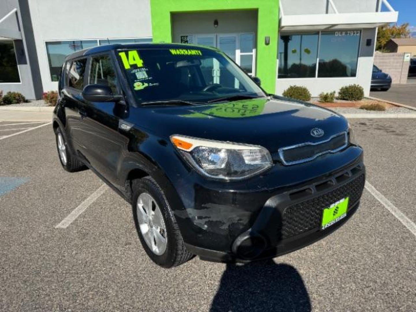 2014 Shadow Black /Black Kia Soul Base (KNDJN2A21E7) with an 1.6L L4 DOHC 16V engine, 6-Speed Manual transmission, located at 1865 East Red Hills Pkwy, St. George, 84770, (435) 628-0023, 37.120850, -113.543640 - We specialize in helping ALL people get the best financing available. No matter your credit score, good, bad or none we can get you an amazing rate. Had a bankruptcy, divorce, or repossessions? We give you the green light to get your credit back on the road. Low down and affordable payments that fit - Photo#1