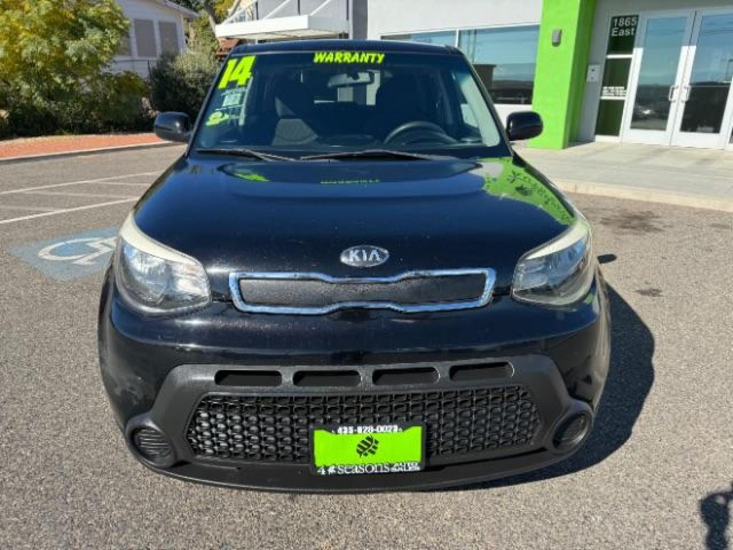 2014 Shadow Black /Black Kia Soul Base (KNDJN2A21E7) with an 1.6L L4 DOHC 16V engine, 6-Speed Manual transmission, located at 1865 East Red Hills Pkwy, St. George, 84770, (435) 628-0023, 37.120850, -113.543640 - We specialize in helping ALL people get the best financing available. No matter your credit score, good, bad or none we can get you an amazing rate. Had a bankruptcy, divorce, or repossessions? We give you the green light to get your credit back on the road. Low down and affordable payments that fit - Photo#2