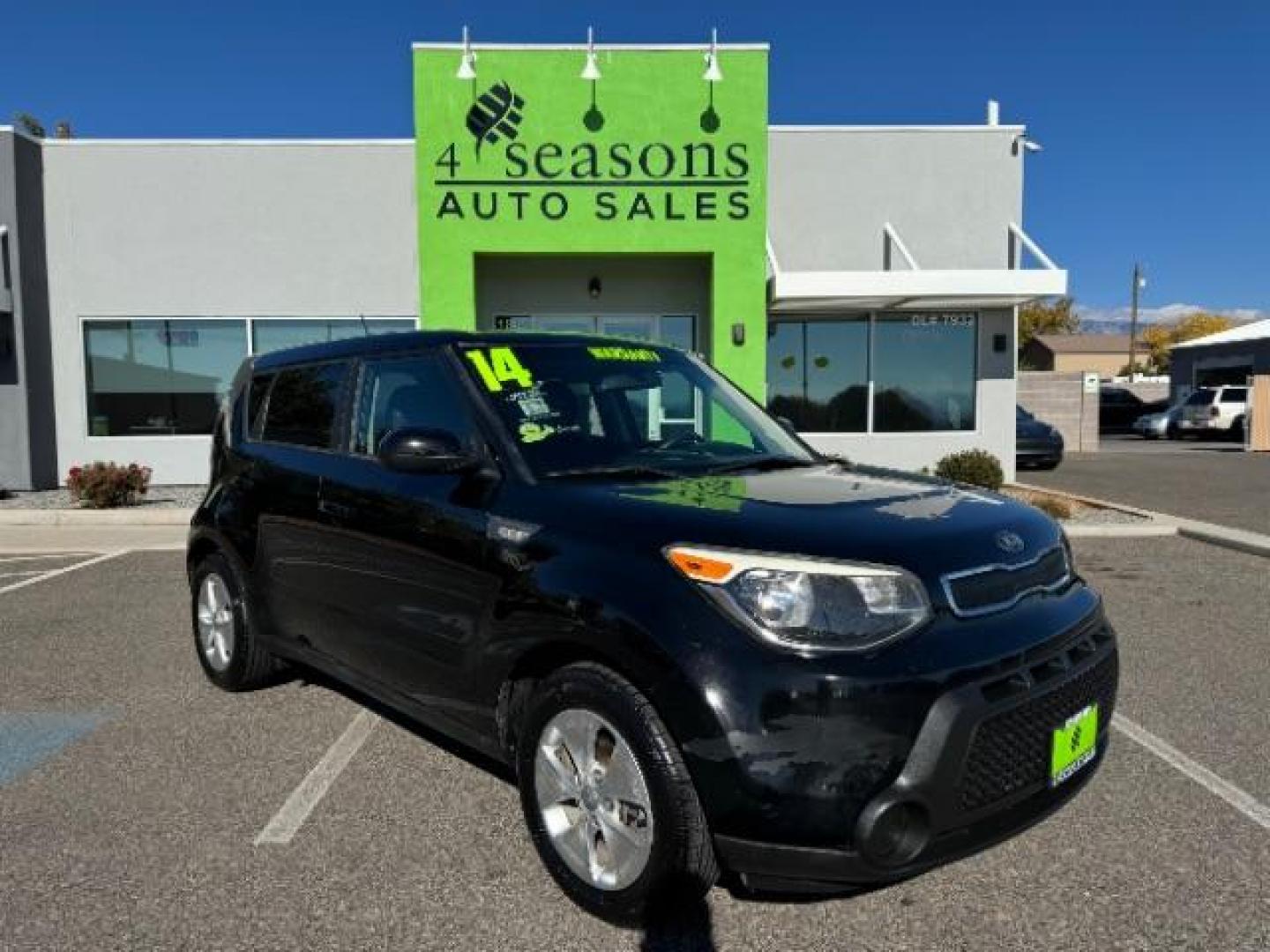 2014 Shadow Black /Black Kia Soul Base (KNDJN2A21E7) with an 1.6L L4 DOHC 16V engine, 6-Speed Manual transmission, located at 1865 East Red Hills Pkwy, St. George, 84770, (435) 628-0023, 37.120850, -113.543640 - We specialize in helping ALL people get the best financing available. No matter your credit score, good, bad or none we can get you an amazing rate. Had a bankruptcy, divorce, or repossessions? We give you the green light to get your credit back on the road. Low down and affordable payments that fit - Photo#0