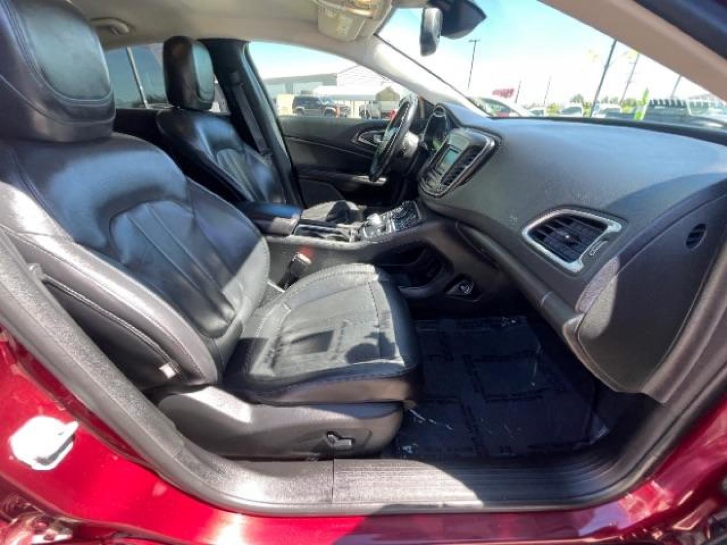 2015 Velvet Red Pearlcoat /Black Chrysler 200 C (1C3CCCCBXFN) with an 2.4L L4 DOHC 16V engine, 9-Speed Automatic transmission, located at 1865 East Red Hills Pkwy, St. George, 84770, (435) 628-0023, 37.120850, -113.543640 - Photo#32