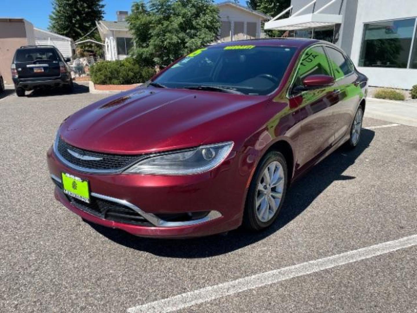 2015 Velvet Red Pearlcoat /Black Chrysler 200 C (1C3CCCCBXFN) with an 2.4L L4 DOHC 16V engine, 9-Speed Automatic transmission, located at 1865 East Red Hills Pkwy, St. George, 84770, (435) 628-0023, 37.120850, -113.543640 - Photo#3