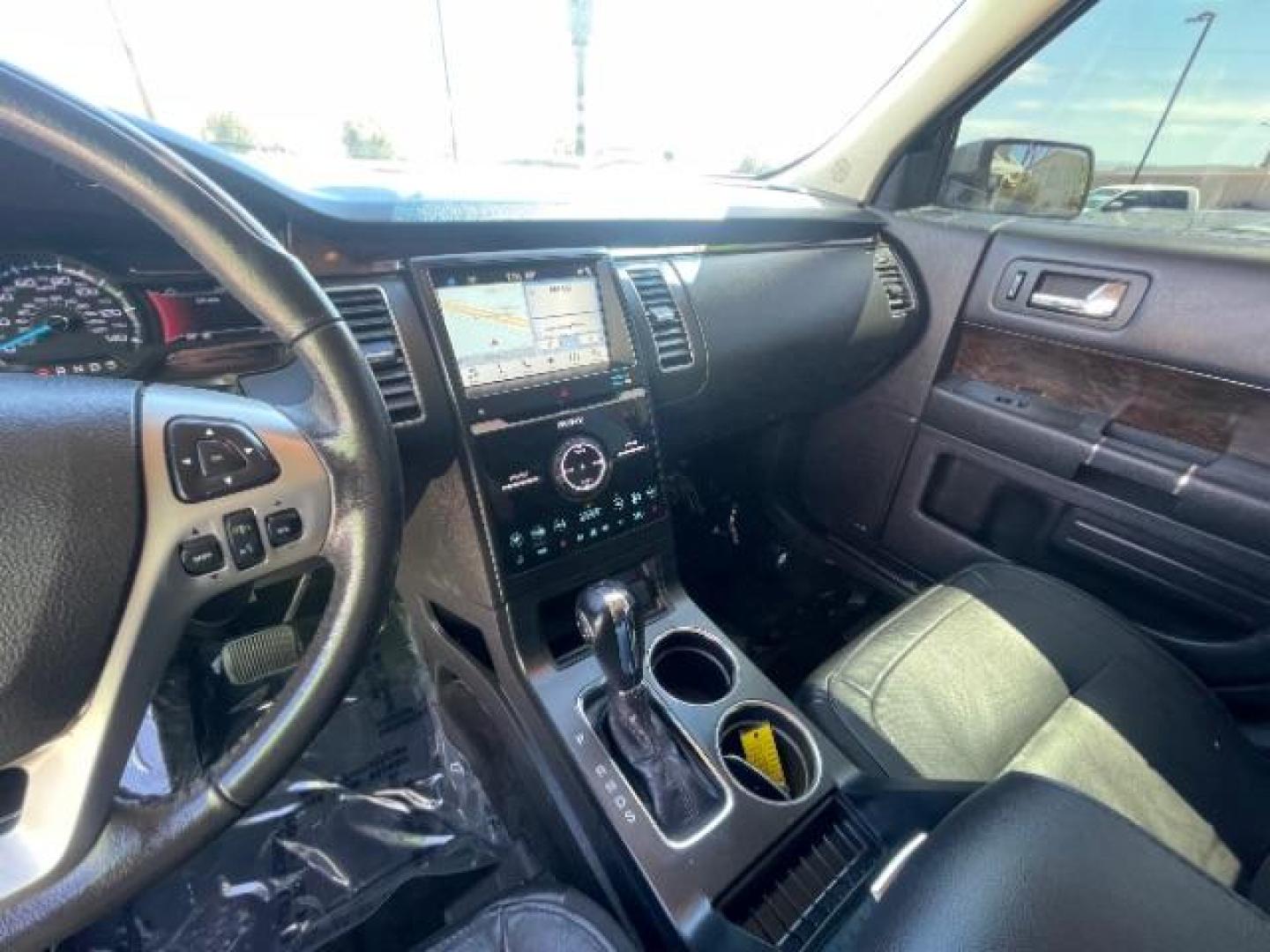 2018 Ingot Silver Metallic /Charcoal Black, leather Ford Flex Limited FWD (2FMGK5D84JB) with an 3.5L V6 DOHC 24V engine, 6-Speed Automatic Overdrive transmission, located at 1865 East Red Hills Pkwy, St. George, 84770, (435) 628-0023, 37.120850, -113.543640 - Photo#16