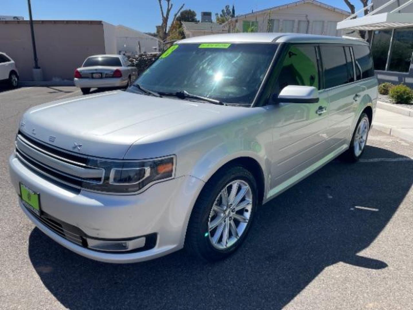 2018 Ingot Silver Metallic /Charcoal Black, leather Ford Flex Limited FWD (2FMGK5D84JB) with an 3.5L V6 DOHC 24V engine, 6-Speed Automatic Overdrive transmission, located at 1865 East Red Hills Pkwy, St. George, 84770, (435) 628-0023, 37.120850, -113.543640 - Photo#3