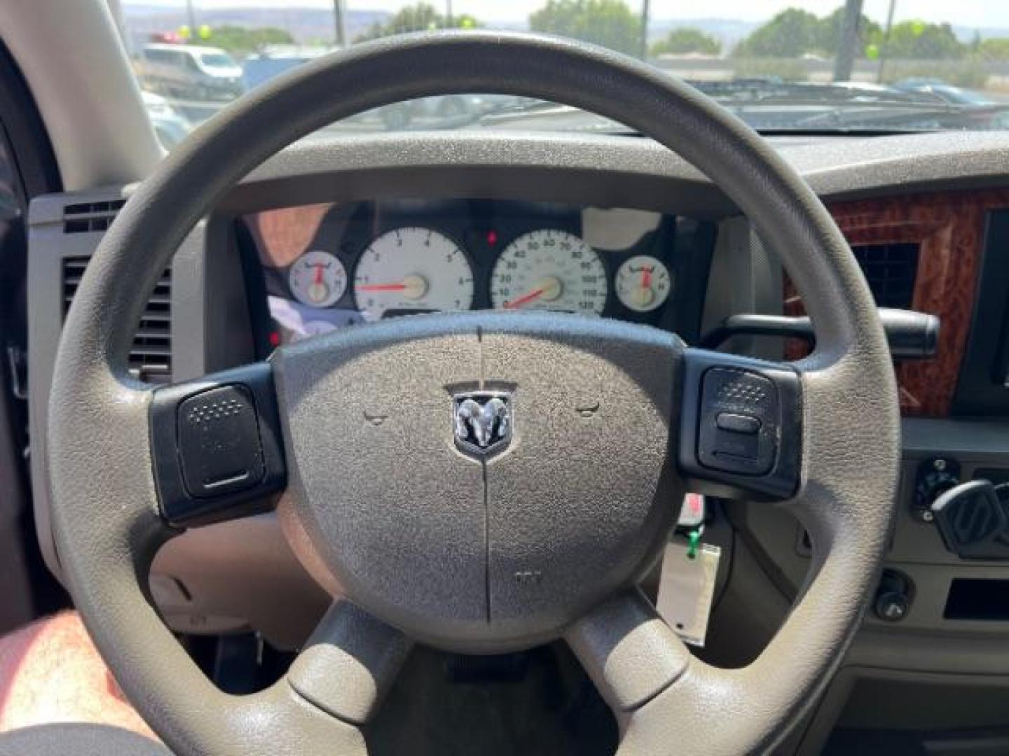 2006 Mineral Gray Metalli /Khaki Cloth Interior Dodge Ram 2500 SLT Mega Cab 2WD (3D7KR29DX6G) with an 5.7L V8 OHV 16V engine, 5-Speed Automatic transmission, located at 1865 East Red Hills Pkwy, St. George, 84770, (435) 628-0023, 37.120850, -113.543640 - Photo#16