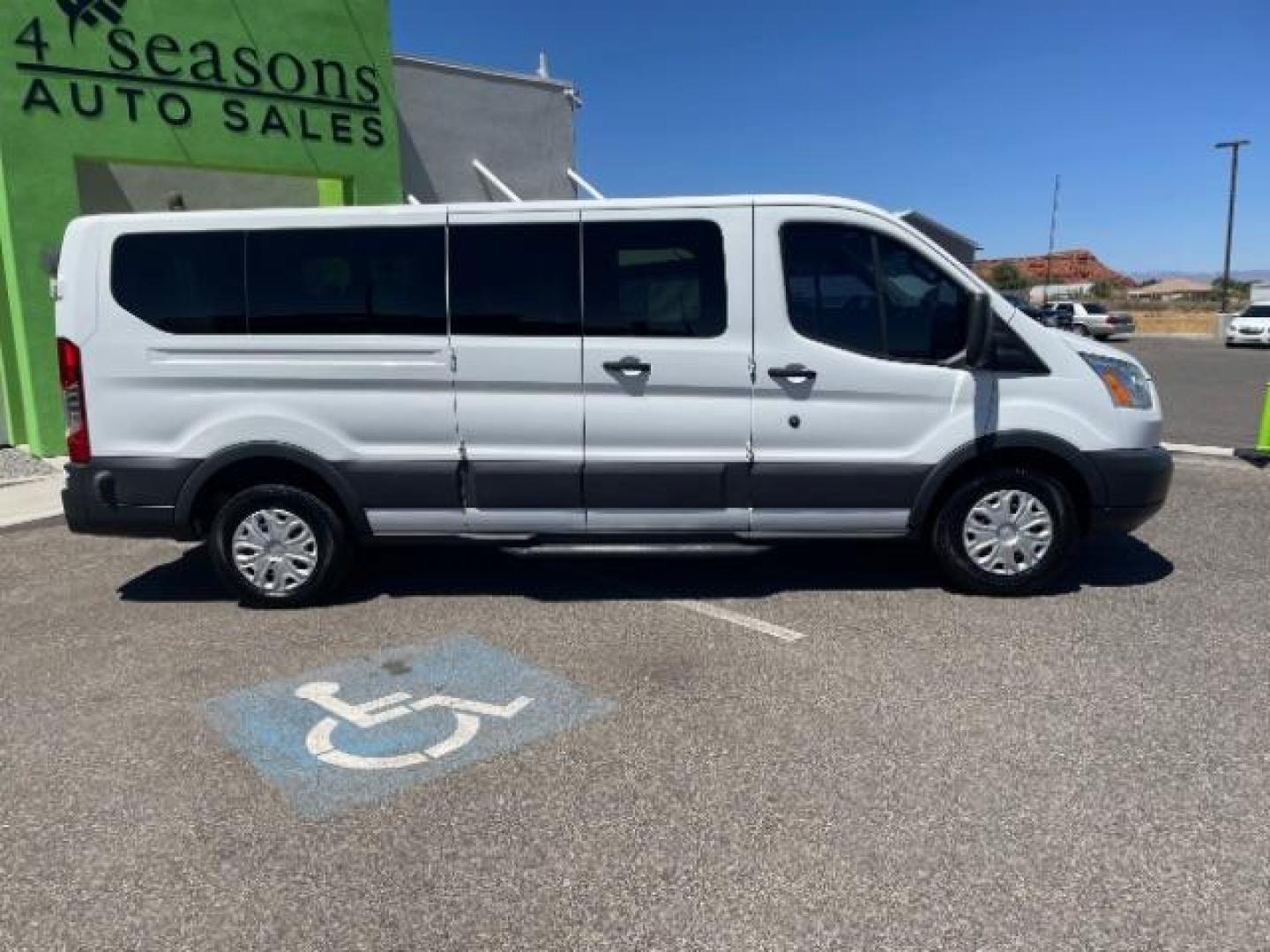 2016 White /Charcoal, cloth Ford Transit 350 Wagon Low Roof XLT 60/40 Pass. 148-in. WB (1FBZX2ZM9GK) with an 3.7L V6 DOHC 24V engine, 6-Speed Automatic transmission, located at 1865 East Red Hills Pkwy, St. George, 84770, (435) 628-0023, 37.120850, -113.543640 - Photo#12