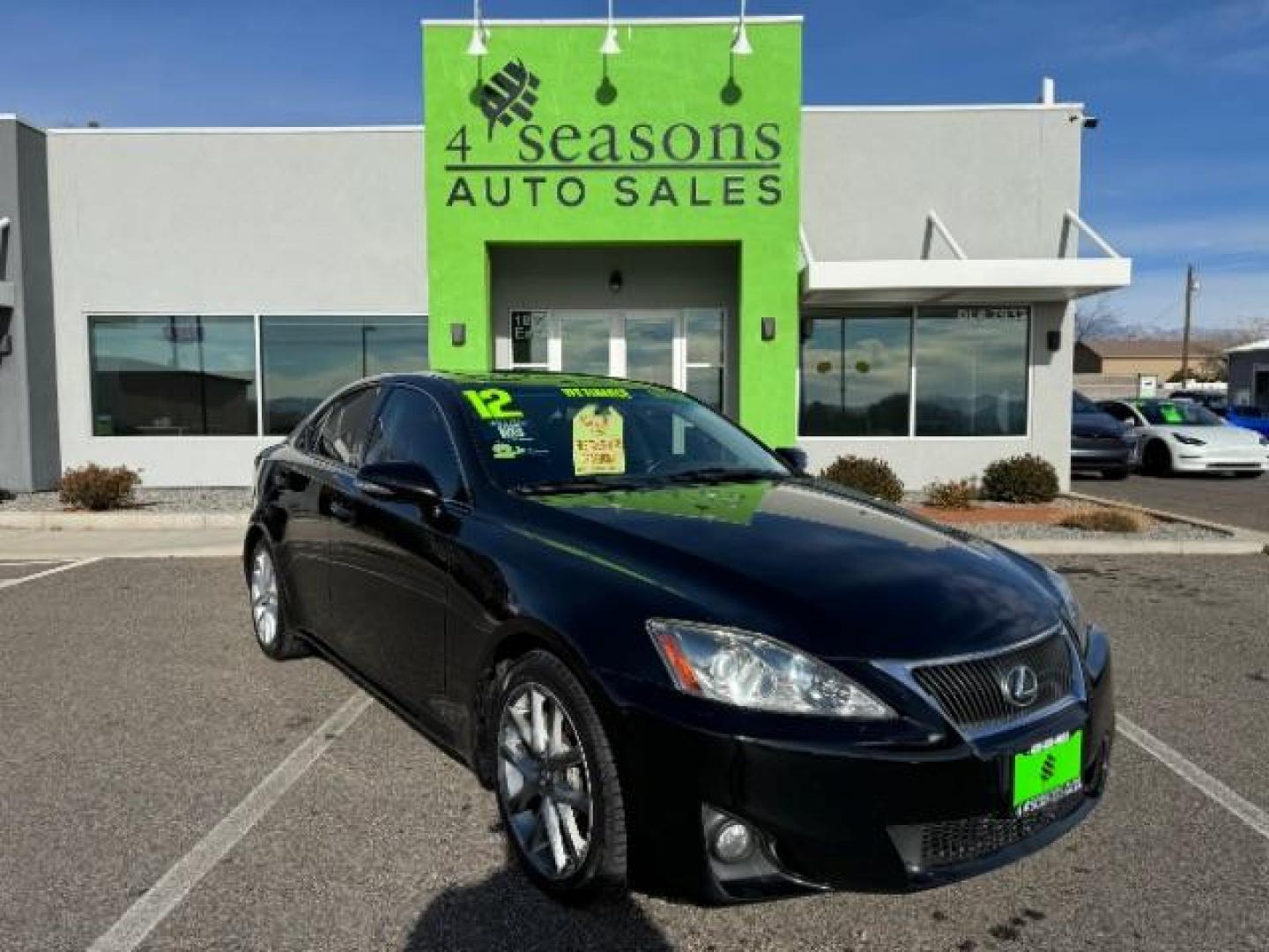 2012 Obsidian /Black Leather Interi Lexus IS 250 RWD (JTHBF5C27C2) with an 2.5L V6 24V DOHC engine, 6-Speed Manual transmission, located at 940 North Main Street, Cedar City, UT, 84720, (435) 628-0023, 37.692936, -113.061897 - Photo#0