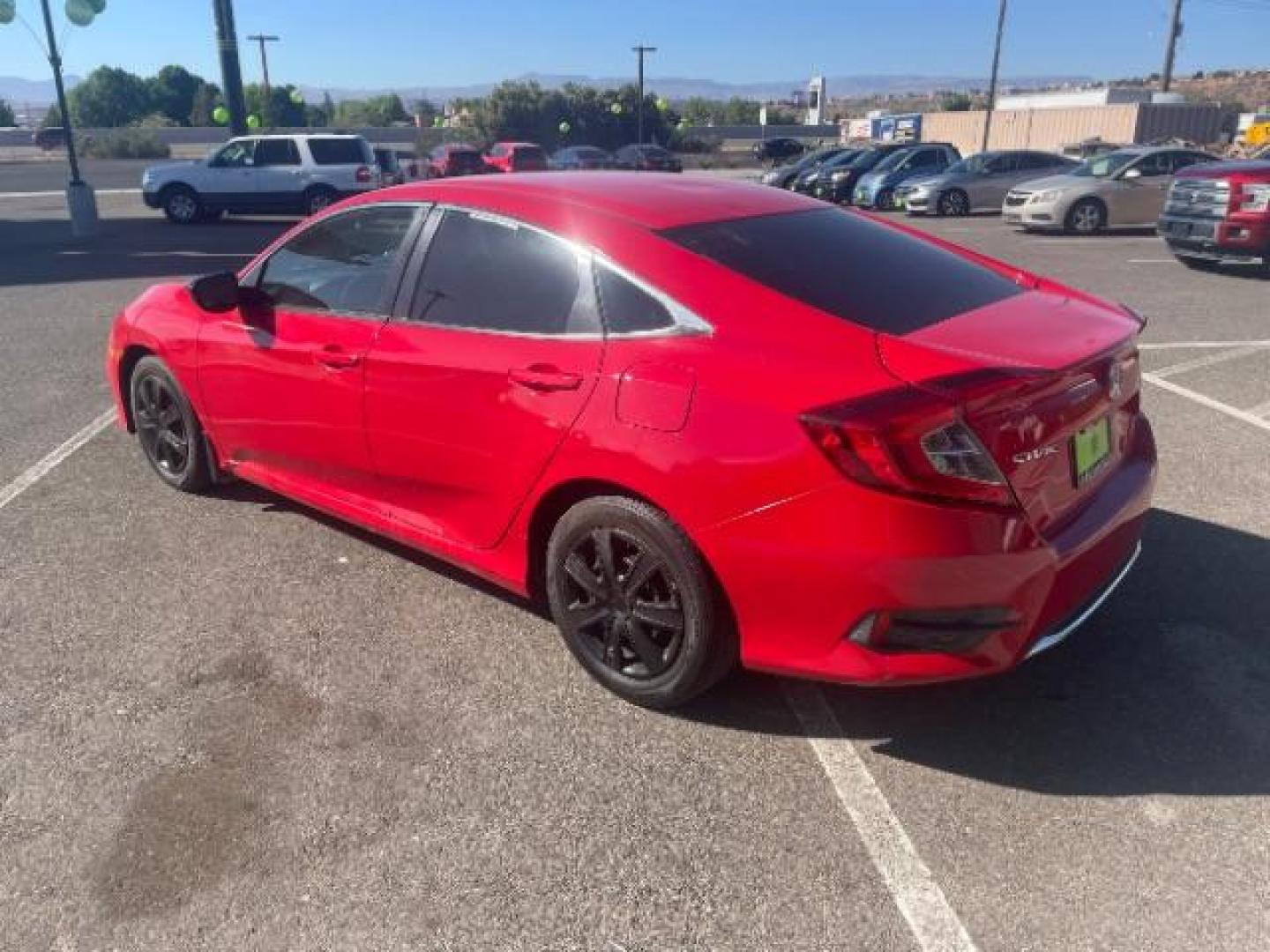 2019 Rallye Red /Black, cloth Honda Civic LX Honda Sensing Sedan CVT (2HGFC2F6XKH) with an 2.0L L4 DOHC 16V engine, Continuously Variable Transmission transmission, located at 1865 East Red Hills Pkwy, St. George, 84770, (435) 628-0023, 37.120850, -113.543640 - Photo#6