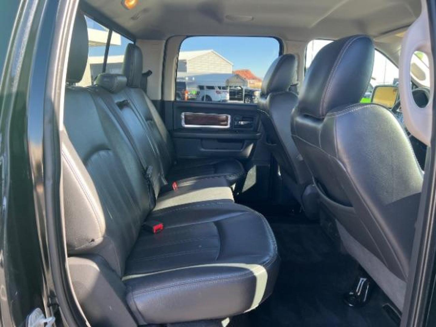 2012 Black /Dark Slate Leather Interior RAM 1500 Laramie Crew Cab 4WD (1C6RD7NT5CS) with an 5.7L V8 OHV 16V engine, 6-Speed Automatic transmission, located at 940 North Main Street, Cedar City, UT, 84720, (435) 628-0023, 37.692936, -113.061897 - We specialize in helping ALL people get the best financing available. No matter your credit score, good, bad or none we can get you an amazing rate. Had a bankruptcy, divorce, or repossessions? We give you the green light to get your credit back on the road. Low down and affordable payments that fit - Photo#26