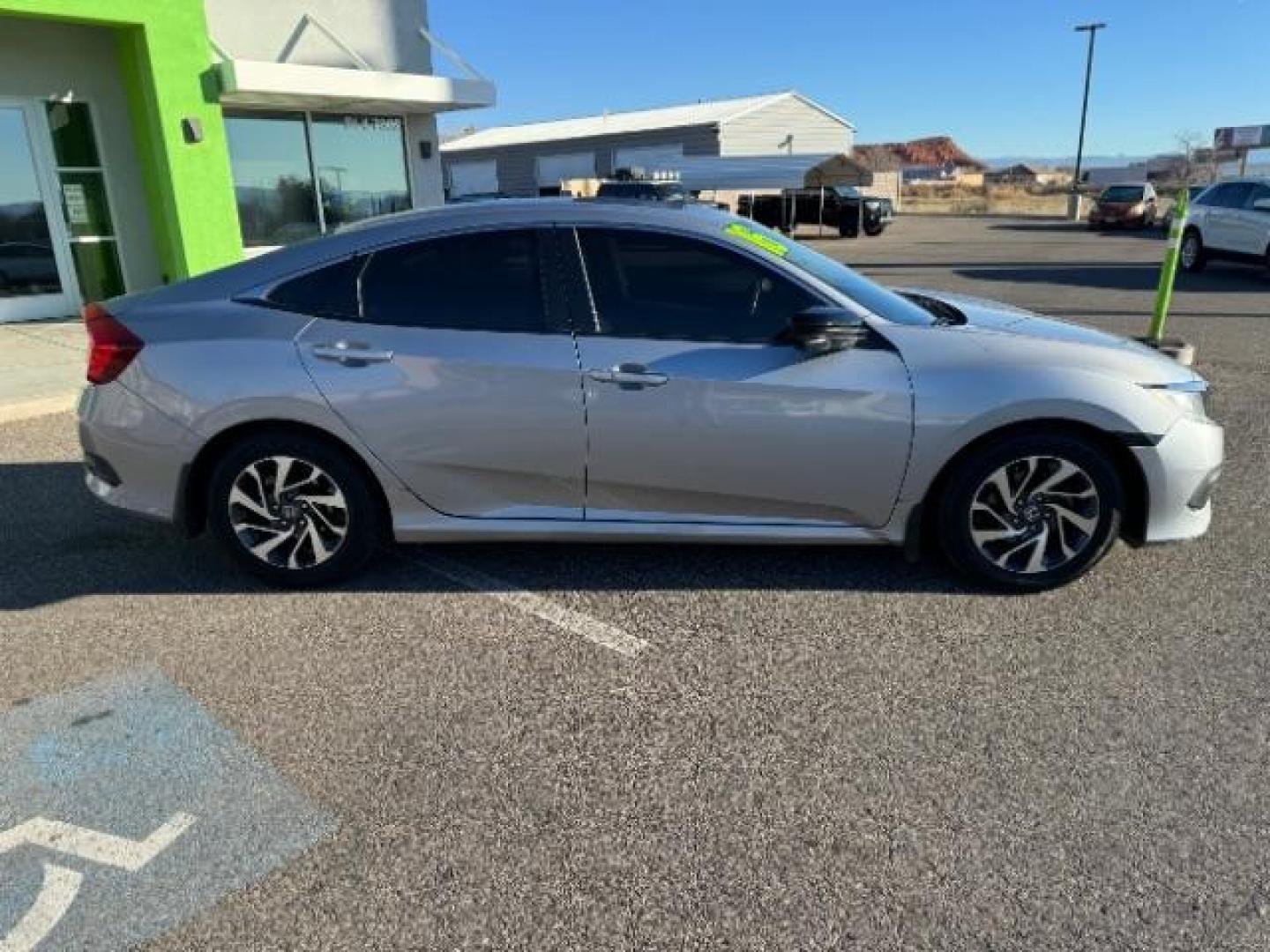 2016 Lunar Silver Metalli /Black, cloth Honda Civic EX Sedan CVT (2HGFC2F78GH) with an 2.0L L4 DOHC 16V engine, Continuously Variabl transmission, located at 1865 East Red Hills Pkwy, St. George, 84770, (435) 628-0023, 37.120850, -113.543640 - Photo#11