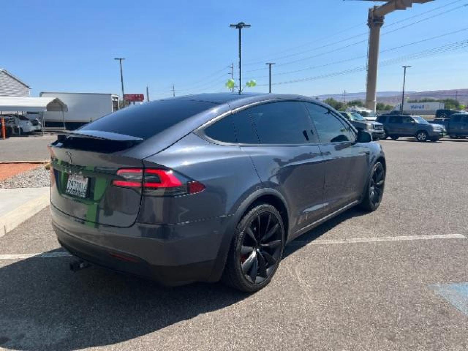 2020 Midnight Silver Metallic /All Black, leatherette Tesla Model X Performance (5YJXCBE45LF) with an ELECTRIC engine, 1-Speed Automatic transmission, located at 1865 East Red Hills Pkwy, St. George, 84770, (435) 628-0023, 37.120850, -113.543640 - 6 Seats, Ludicrous mode, 0-60mph in under 3 seconds, CLEAN TITLE, 1 Owner, Tow hitch, CCS adapter installed, Homelink, Low Miles, Great condition, New tires, Full self driving capable computer. Bumper 2 bumper warranty until Feb-2024, Motor and Battery warranty until Feb-2028. Call or text for m - Photo #8