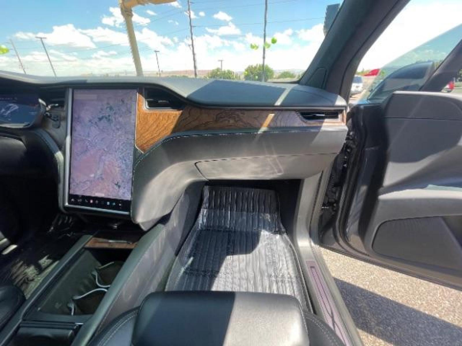 2020 Midnight Silver Metallic /All Black, leatherette Tesla Model X Performance (5YJXCBE45LF) with an ELECTRIC engine, 1-Speed Automatic transmission, located at 1865 East Red Hills Pkwy, St. George, 84770, (435) 628-0023, 37.120850, -113.543640 - 6 Seats, Ludicrous mode, 0-60mph in under 3 seconds, CLEAN TITLE, 1 Owner, Tow hitch, CCS adapter installed, Homelink, Low Miles, Great condition, New tires, Full self driving capable computer. Bumper 2 bumper warranty until Feb-2024, Motor and Battery warranty until Feb-2028. Call or text for m - Photo #27