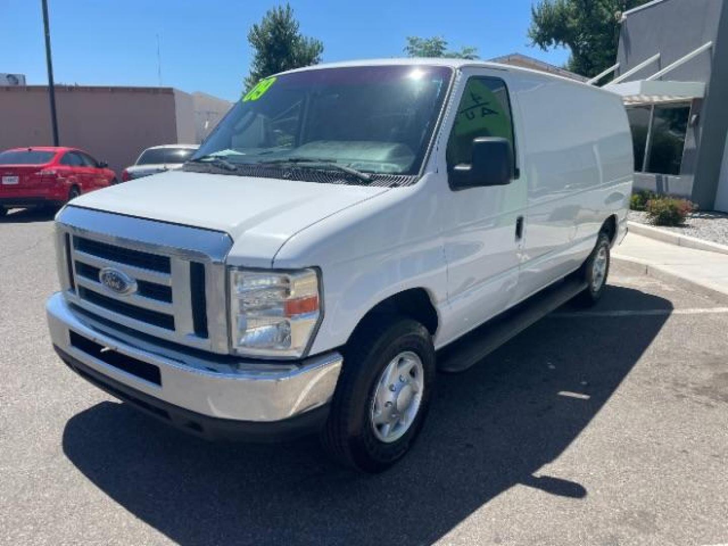 2009 Oxford White /Medium Flint Cloth Interior Ford Econoline E-250 (1FTNE24W19D) with an 4.6L V8 SOHC 16V engine, 4-Speed Automatic transmission, located at 1865 East Red Hills Pkwy, St. George, 84770, (435) 628-0023, 37.120850, -113.543640 - Photo#3