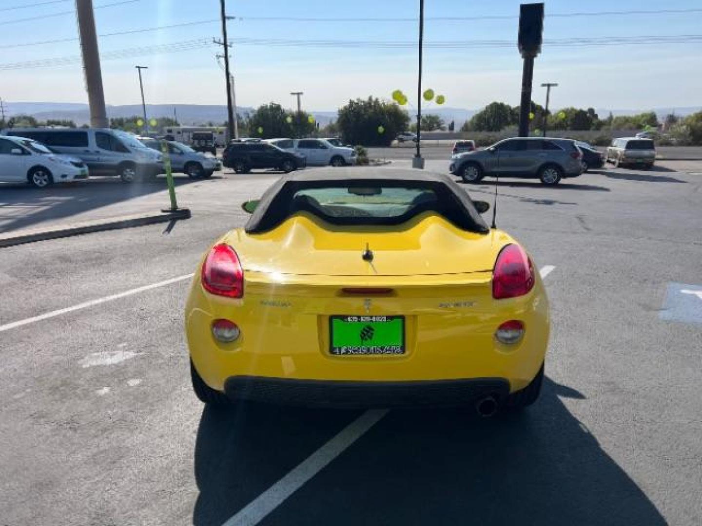 2009 Yellow /Ebony Leather Interior Pontiac Solstice Base (1G2MN35B69Y) with an 2.4L L4 DOHC 16V engine, 5-Speed Automatic transmission, located at 1865 East Red Hills Pkwy, St. George, 84770, (435) 628-0023, 37.120850, -113.543640 - Photo#5