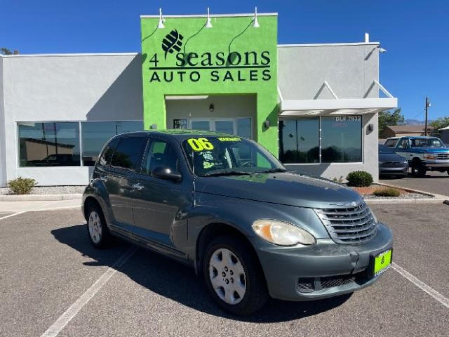 2006 Magnesium Pearl /Pastel Slate Gray Cl Chrysler PT Cruiser Touring Edition (3A4FY58B66T) with an 2.4L L4 DOHC 16V engine, 4-Speed Automatic transmission, located at 1865 East Red Hills Pkwy, St. George, 84770, (435) 628-0023, 37.120850, -113.543640 - Photo#0