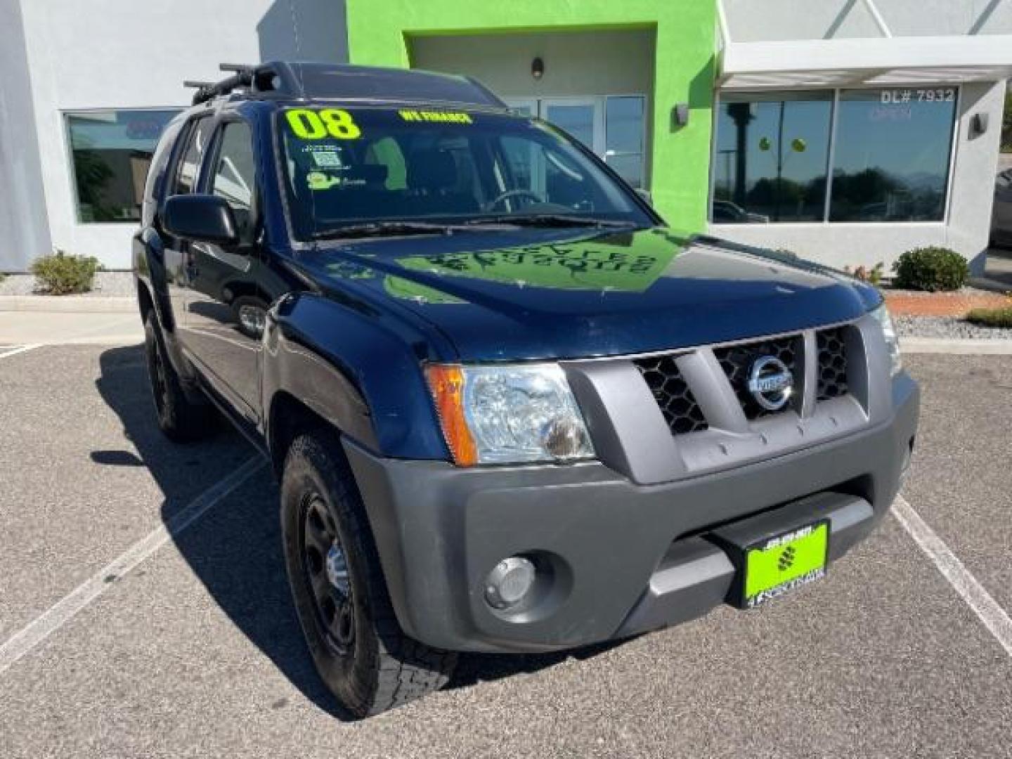 2008 Midnight Blue /Steel/Graphite Cloth Nissan Xterra S 4WD (5N1AN08W28C) with an 4.0L V6 DOHC 24V engine, 5-Speed Automatic transmission, located at 1865 East Red Hills Pkwy, St. George, 84770, (435) 628-0023, 37.120850, -113.543640 - Photo#1