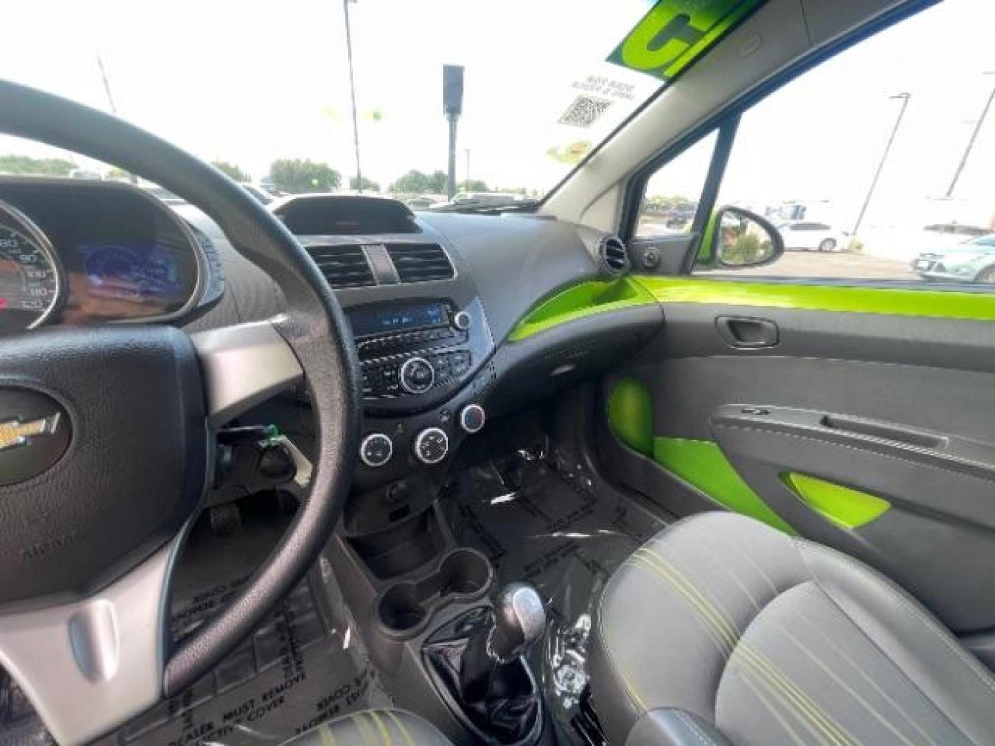 2015 Lime Metallic /Silver w/Silver Trim Chevrolet Spark LS Manual (KL8CA6S91FC) with an 1.2L L4 16V DOHC engine, 5-Speed Manual transmission, located at 940 North Main Street, Cedar City, UT, 84720, (435) 628-0023, 37.692936, -113.061897 - Photo#17