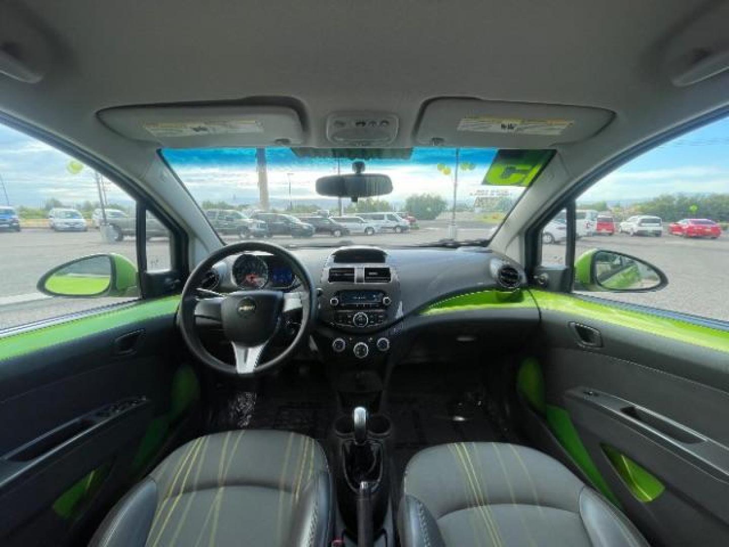 2015 Lime Metallic /Silver w/Silver Trim Chevrolet Spark LS Manual (KL8CA6S91FC) with an 1.2L L4 16V DOHC engine, 5-Speed Manual transmission, located at 940 North Main Street, Cedar City, UT, 84720, (435) 628-0023, 37.692936, -113.061897 - Photo#23