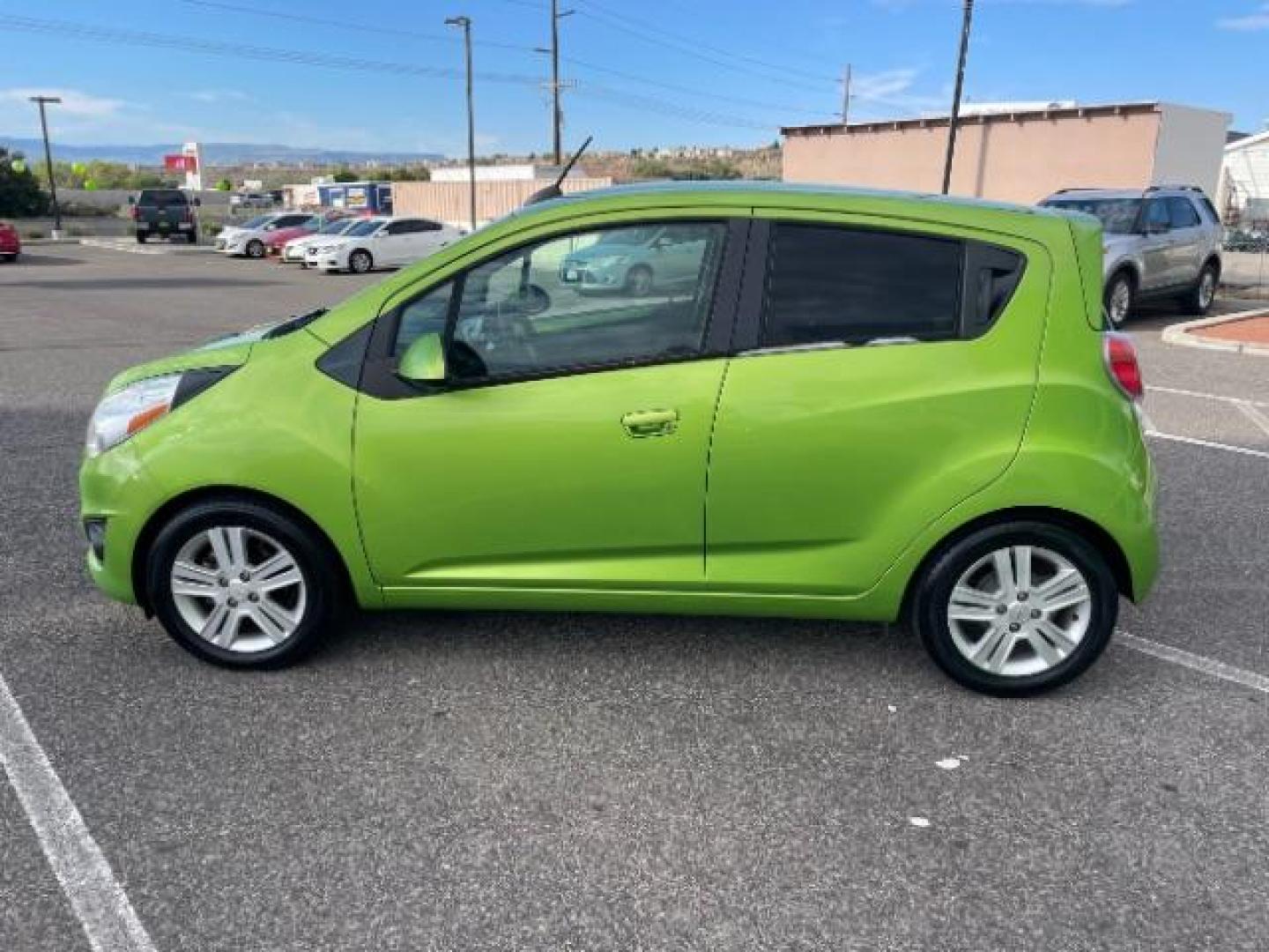 2015 Lime Metallic /Silver w/Silver Trim Chevrolet Spark LS Manual (KL8CA6S91FC) with an 1.2L L4 16V DOHC engine, 5-Speed Manual transmission, located at 940 North Main Street, Cedar City, UT, 84720, (435) 628-0023, 37.692936, -113.061897 - Photo#5