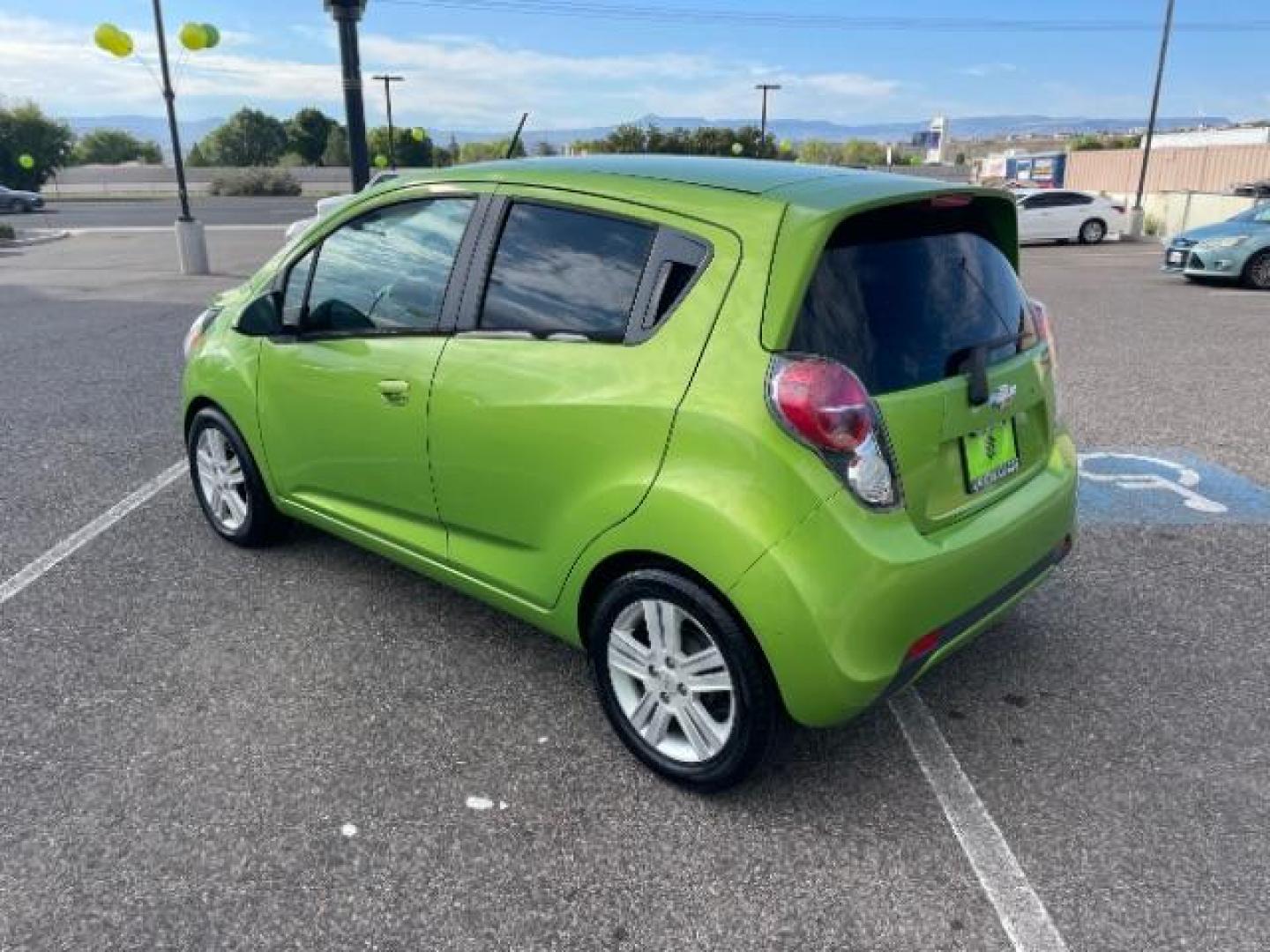 2015 Lime Metallic /Silver w/Silver Trim Chevrolet Spark LS Manual (KL8CA6S91FC) with an 1.2L L4 16V DOHC engine, 5-Speed Manual transmission, located at 940 North Main Street, Cedar City, UT, 84720, (435) 628-0023, 37.692936, -113.061897 - Photo#6