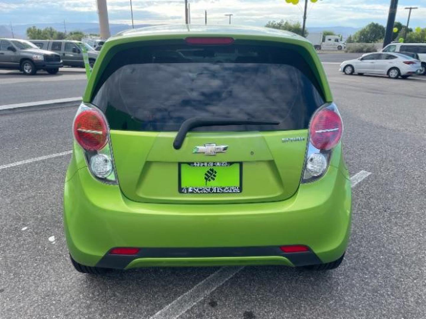 2015 Lime Metallic /Silver w/Silver Trim Chevrolet Spark LS Manual (KL8CA6S91FC) with an 1.2L L4 16V DOHC engine, 5-Speed Manual transmission, located at 940 North Main Street, Cedar City, UT, 84720, (435) 628-0023, 37.692936, -113.061897 - Photo#7