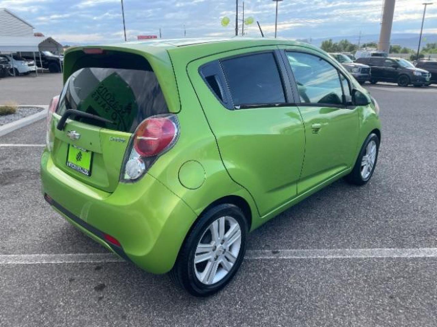 2015 Lime Metallic /Silver w/Silver Trim Chevrolet Spark LS Manual (KL8CA6S91FC) with an 1.2L L4 16V DOHC engine, 5-Speed Manual transmission, located at 940 North Main Street, Cedar City, UT, 84720, (435) 628-0023, 37.692936, -113.061897 - Photo#8