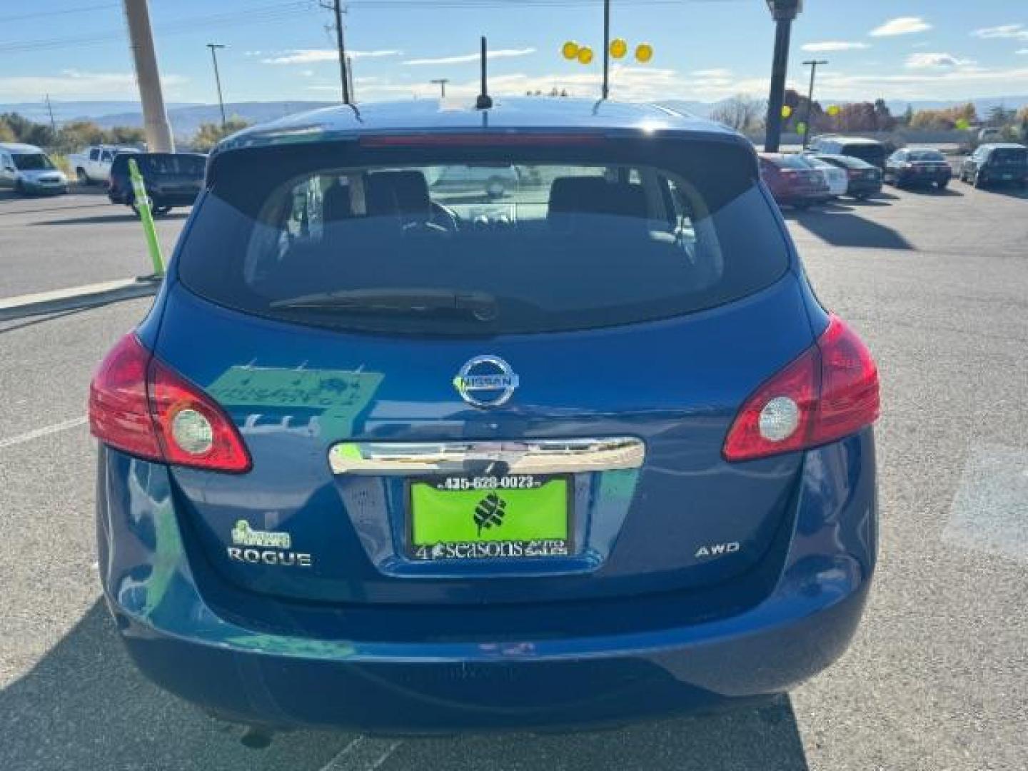 2011 Indigo Blue Metallic /Black Cloth Interior Nissan Rogue S AWD (JN8AS5MVXBW) with an 2.5L L4 DOHC 16V engine, Continuously Variable Transmission transmission, located at 940 North Main Street, Cedar City, UT, 84720, (435) 628-0023, 37.692936, -113.061897 - Photo#8