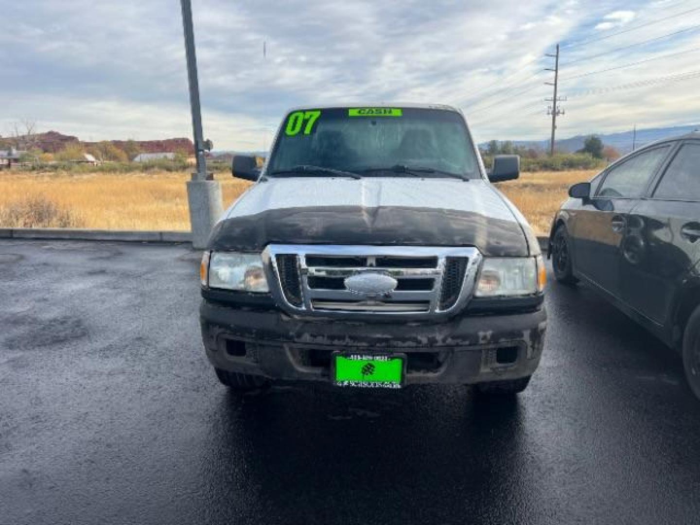 2007 Oxford White /Medium Dark Flint Cloth Interior Ford Ranger XL SuperCab 2WD (1FTYR14DX7P) with an 2.3L L4 SOHC 8V engine, 5-Speed Manual transmission, located at 1865 East Red Hills Pkwy, St. George, 84770, (435) 628-0023, 37.120850, -113.543640 - Photo#1