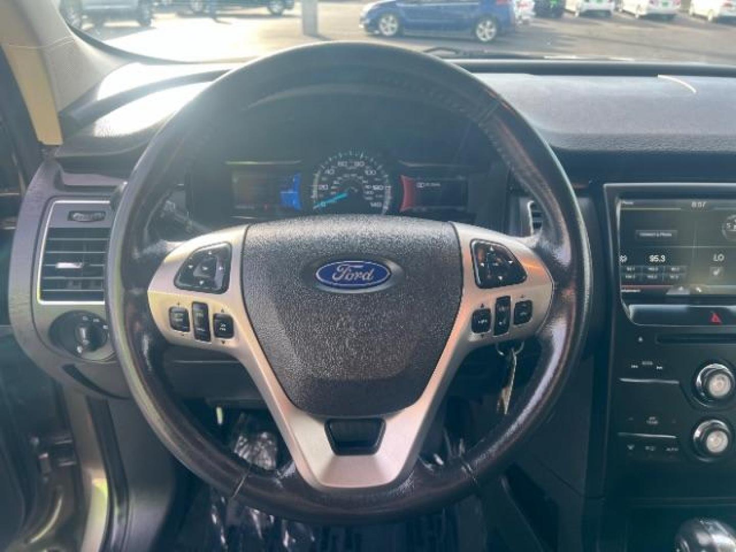 2013 Mineral Gray Metalli /Charcoal Black Cloth Ford Flex SEL FWD (2FMGK5C88DB) with an 3.5L V6 DOHC 24V engine, 6-Speed Automatic Ov transmission, located at 1865 East Red Hills Pkwy, St. George, 84770, (435) 628-0023, 37.120850, -113.543640 - Photo#16