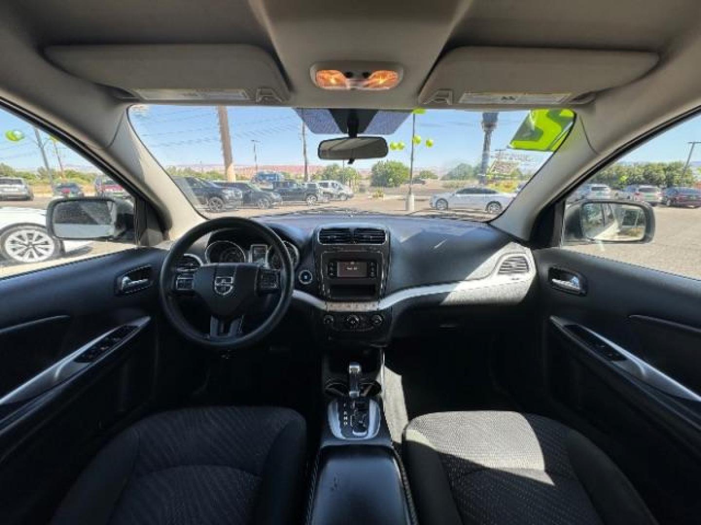 2012 White /Black Cloth Interior Dodge Journey SXT (3C4PDCBG9CT) with an 3.6L V6 DOHC 24V engine, 6-Speed Automatic transmission, located at 940 North Main Street, Cedar City, UT, 84720, (435) 628-0023, 37.692936, -113.061897 - Photo#26